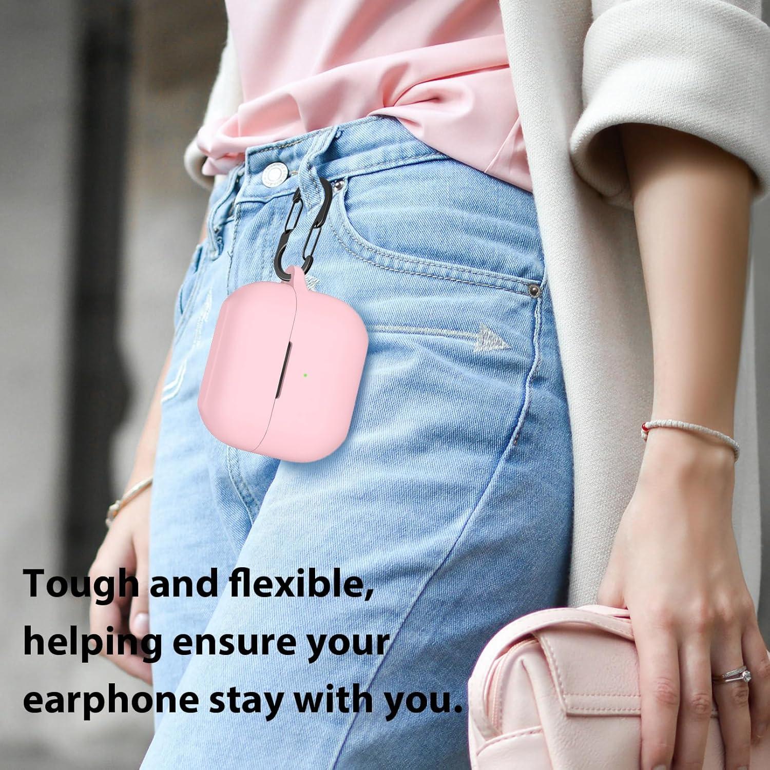 Funda Silicona easyBee para Galaxy Buds 3 Pro - 2 Pack Rosa Púrpura