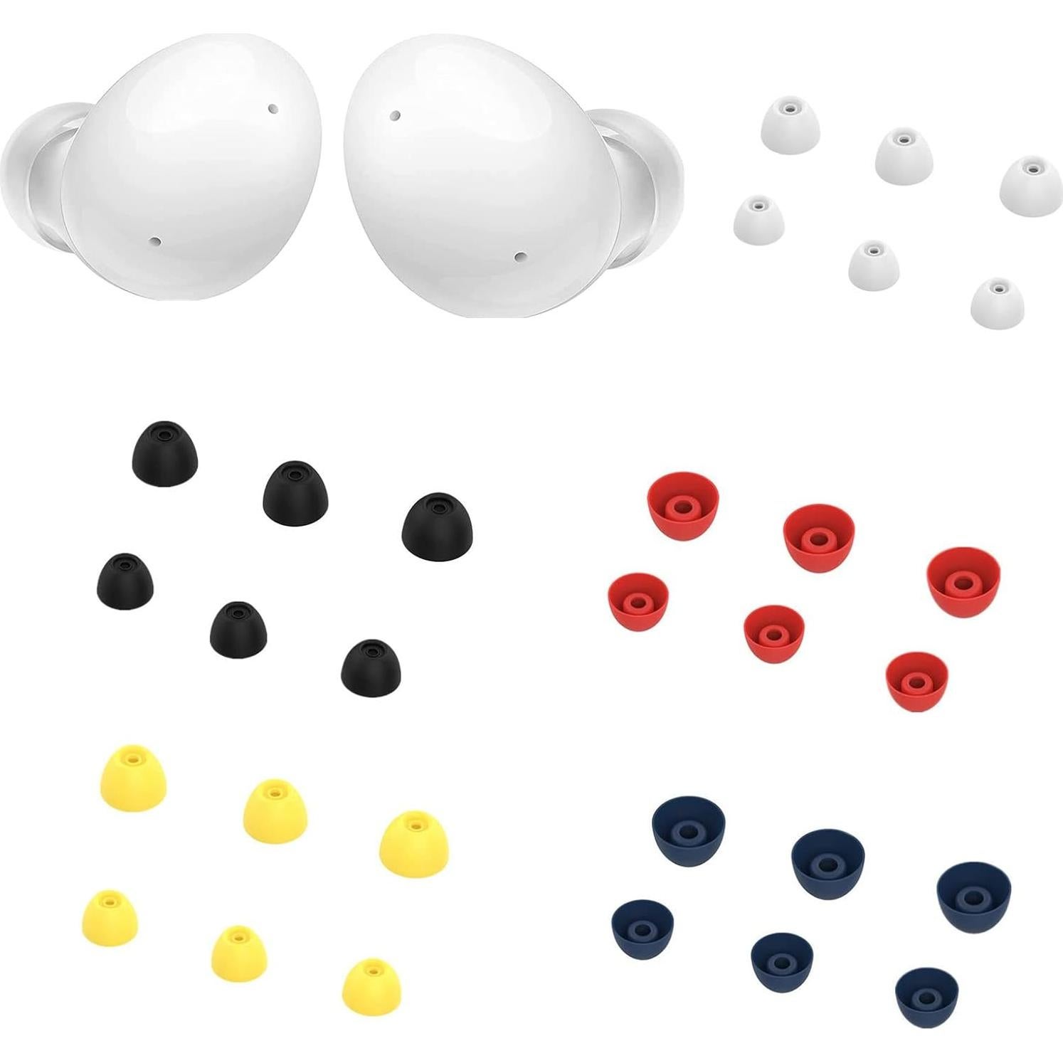 Puntas de Oído Silicona Ngaantyun para Galaxy Buds 2 - 6 Pcs