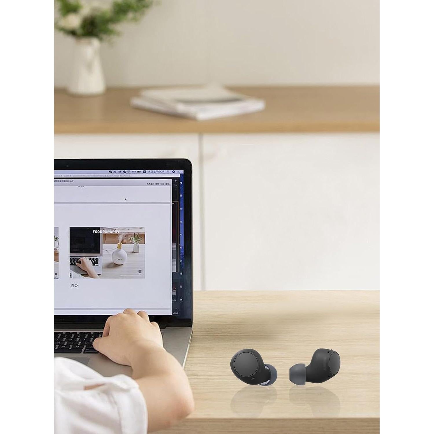 Consejos de oído UYRUREL para Sony WF-C510 - 6 Paquetes