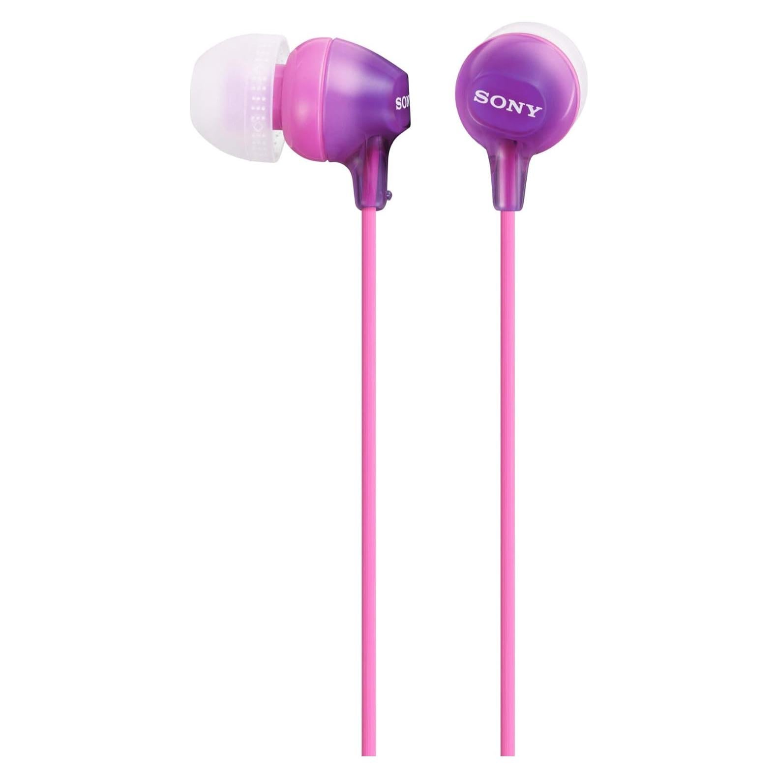 Auriculares In-Ear Sony MDREX15LP Violeta 9mm Silicona