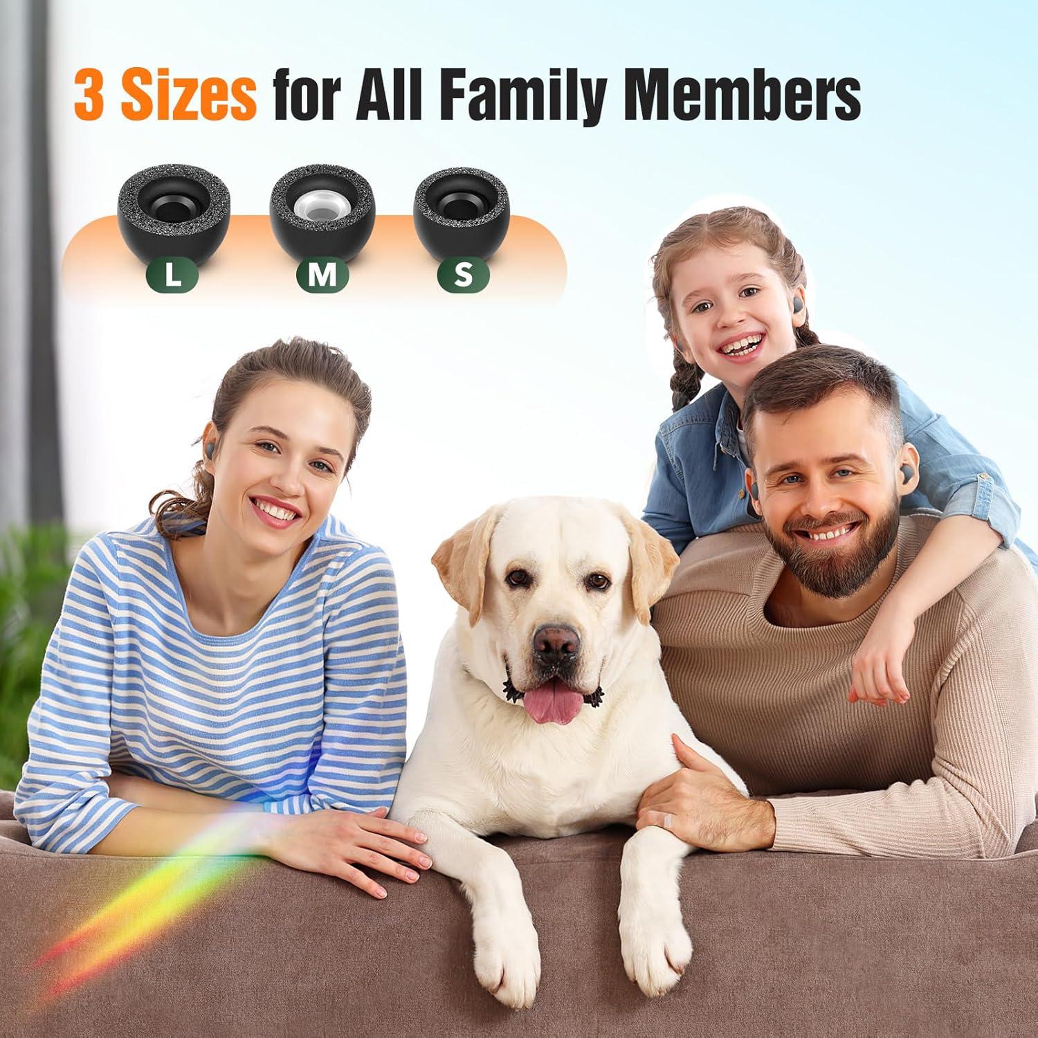 Consejos de Espuma de Memoria Sony LinkBuds S - 3 Pares Antideslizantes