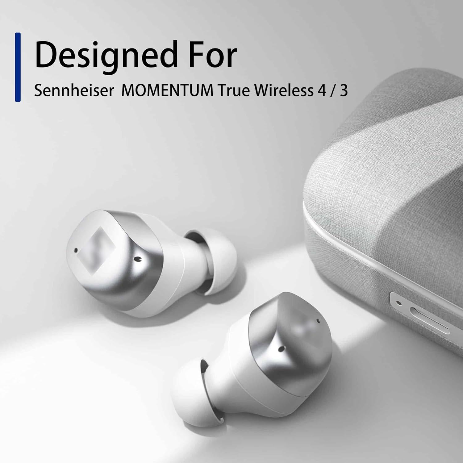 Puntas de Espuma Sennheiser Momentum True Wireless 4/3 - 3 Pares (S/M/L, Gris)