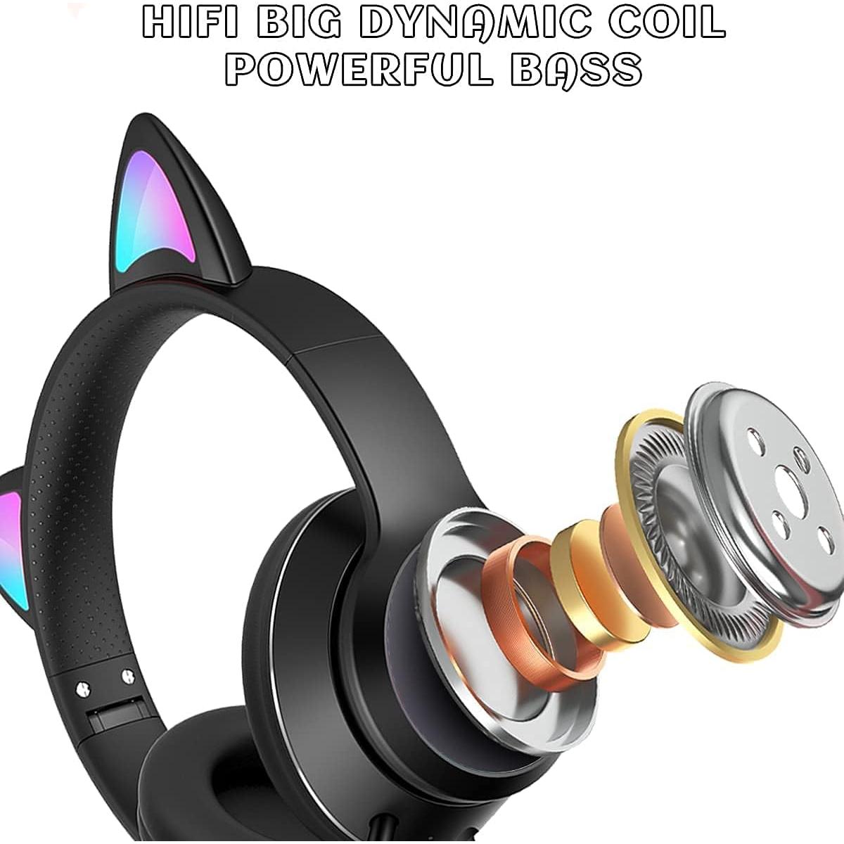 Auriculares Gaming VIGROS B52 con Luz LED y Micrófono 3.5mm