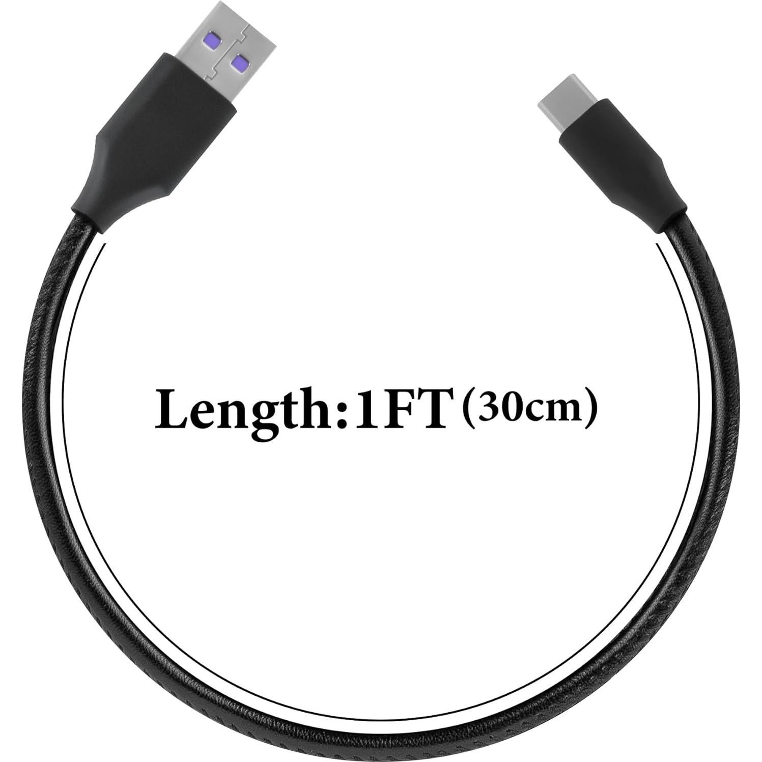 Cable de Carga USB-C Geekria para Auriculares Sennheiser 2Pack