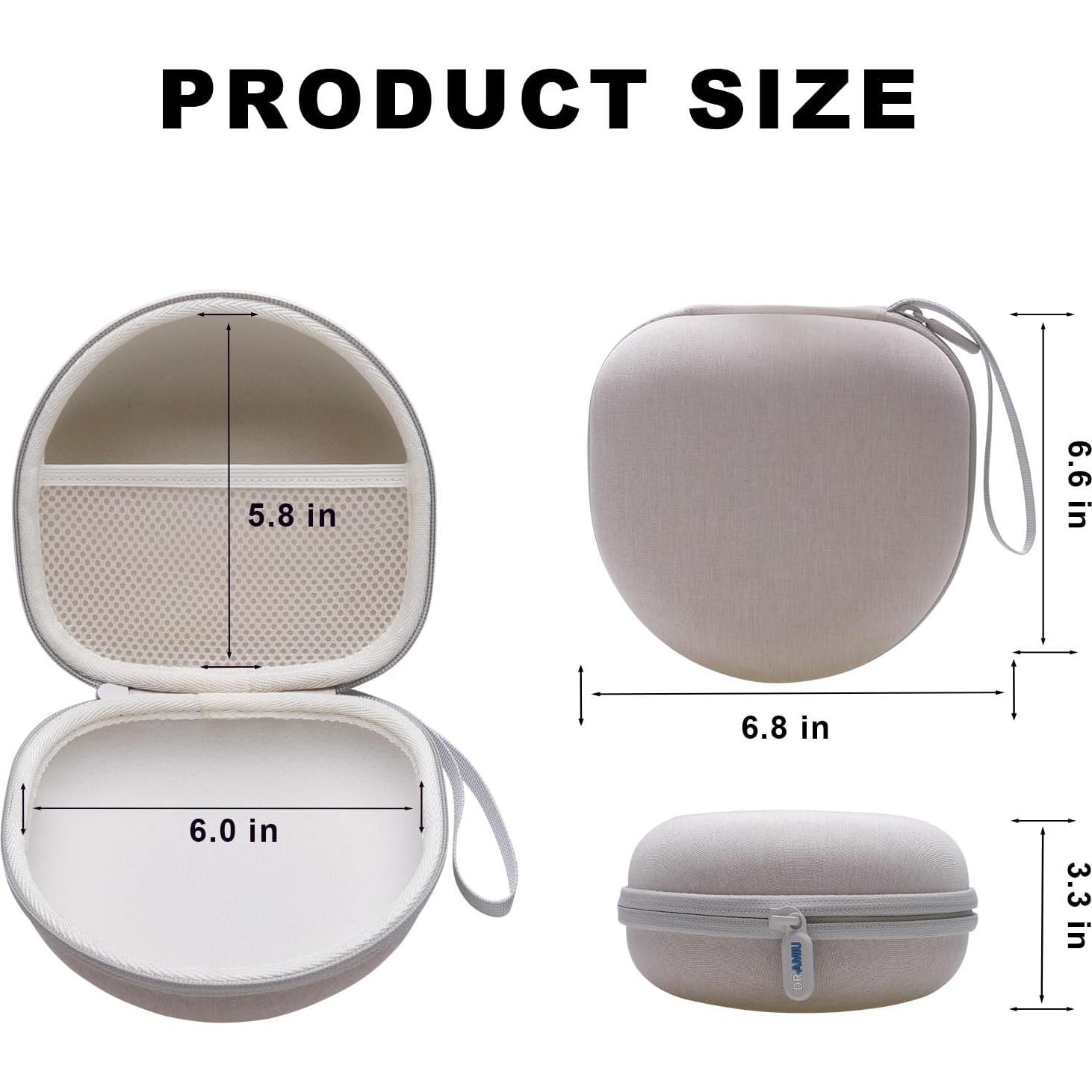 Funda Plegable para Auriculares DR·AMIU Beige Universal