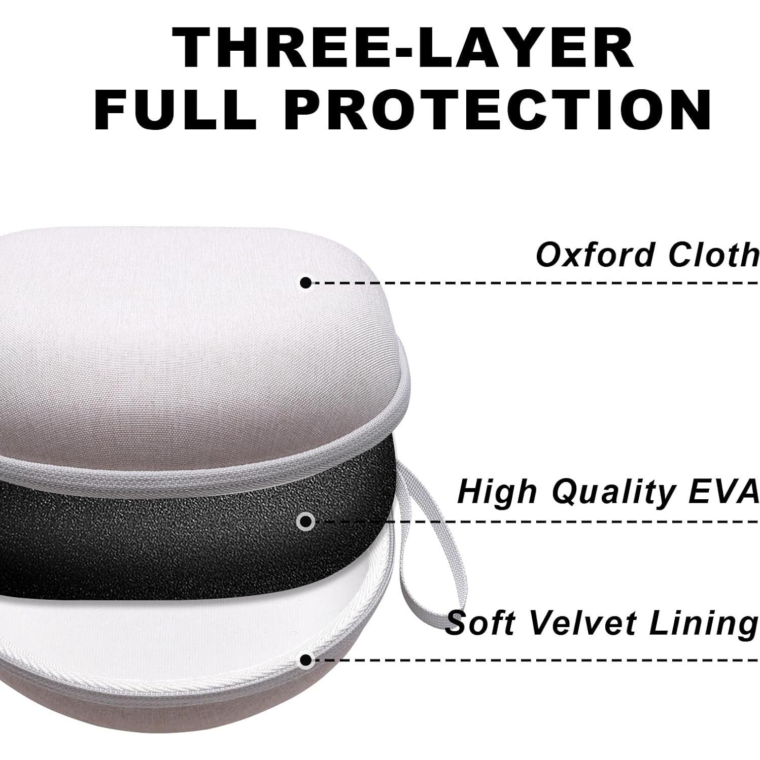 Funda Plegable para Auriculares DR·AMIU Beige Universal