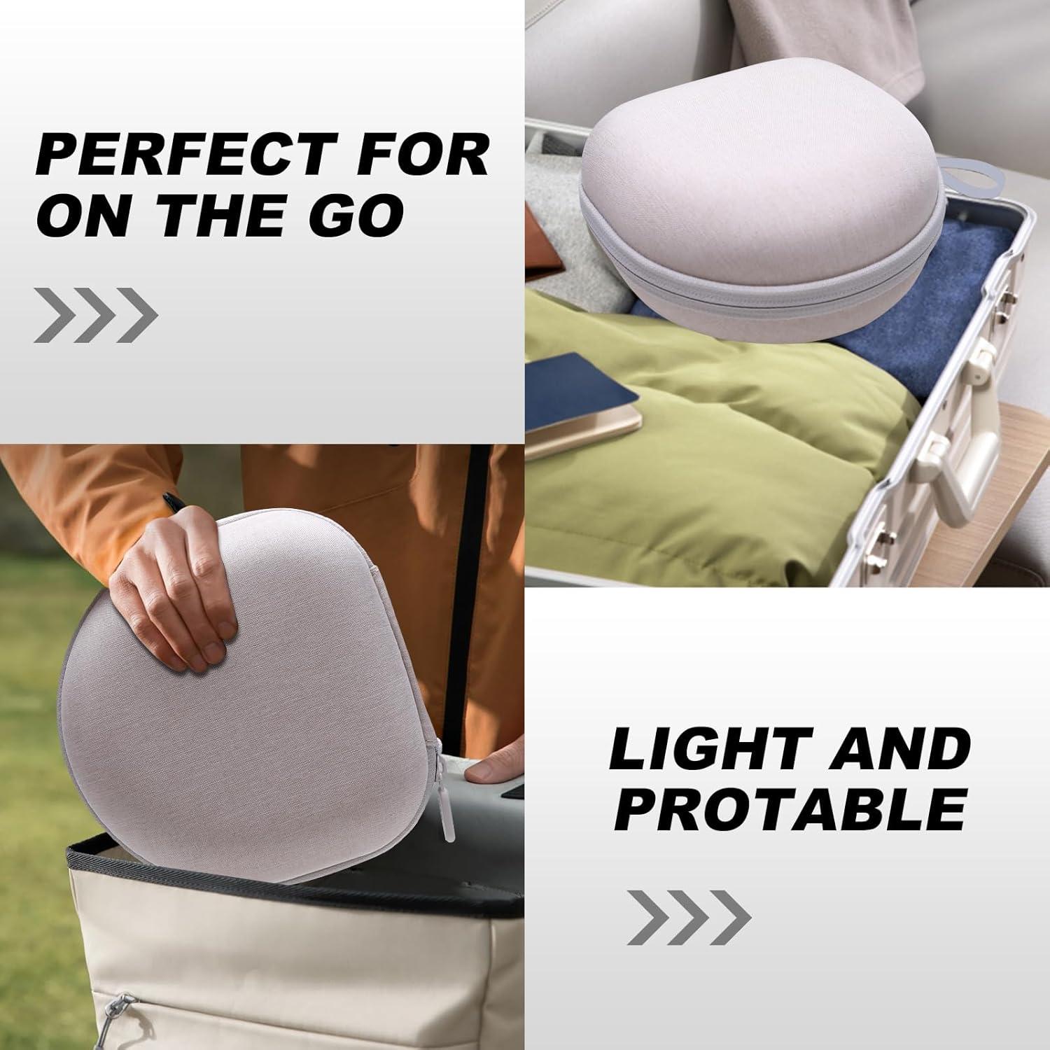 Funda Plegable para Auriculares DR·AMIU Beige Universal