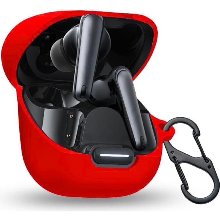 Funda de Silicona Rojo para Anker Liberty 4 NC Auriculares