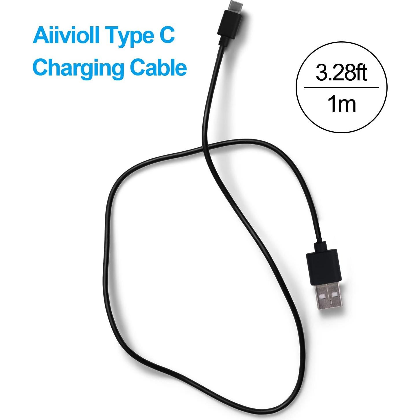 Cable de Carga Rápida USB C Aiivioll 1m para Auriculares Anker