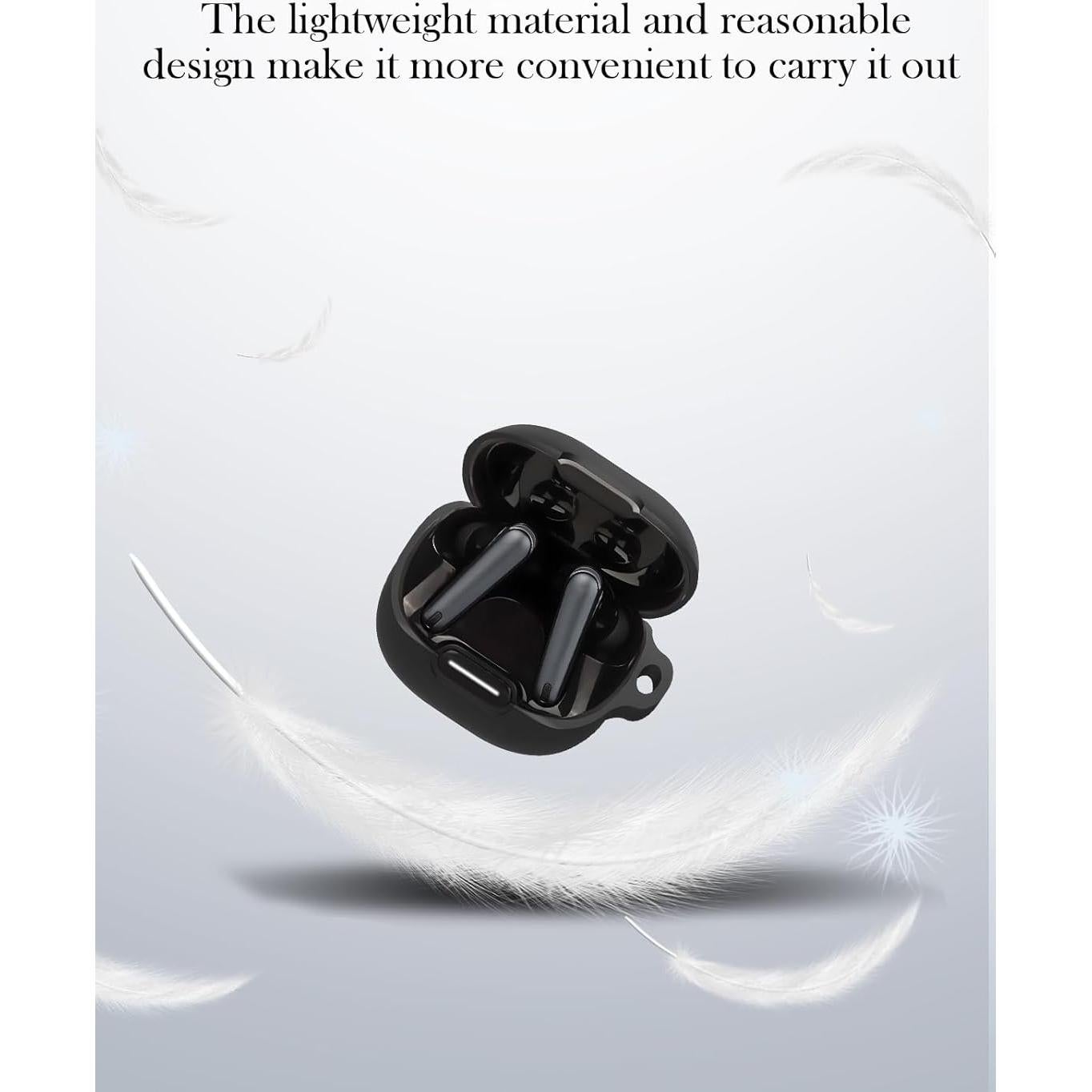 Funda de Silicona BOVUGAC para Anker Soundcore Liberty 4 NC