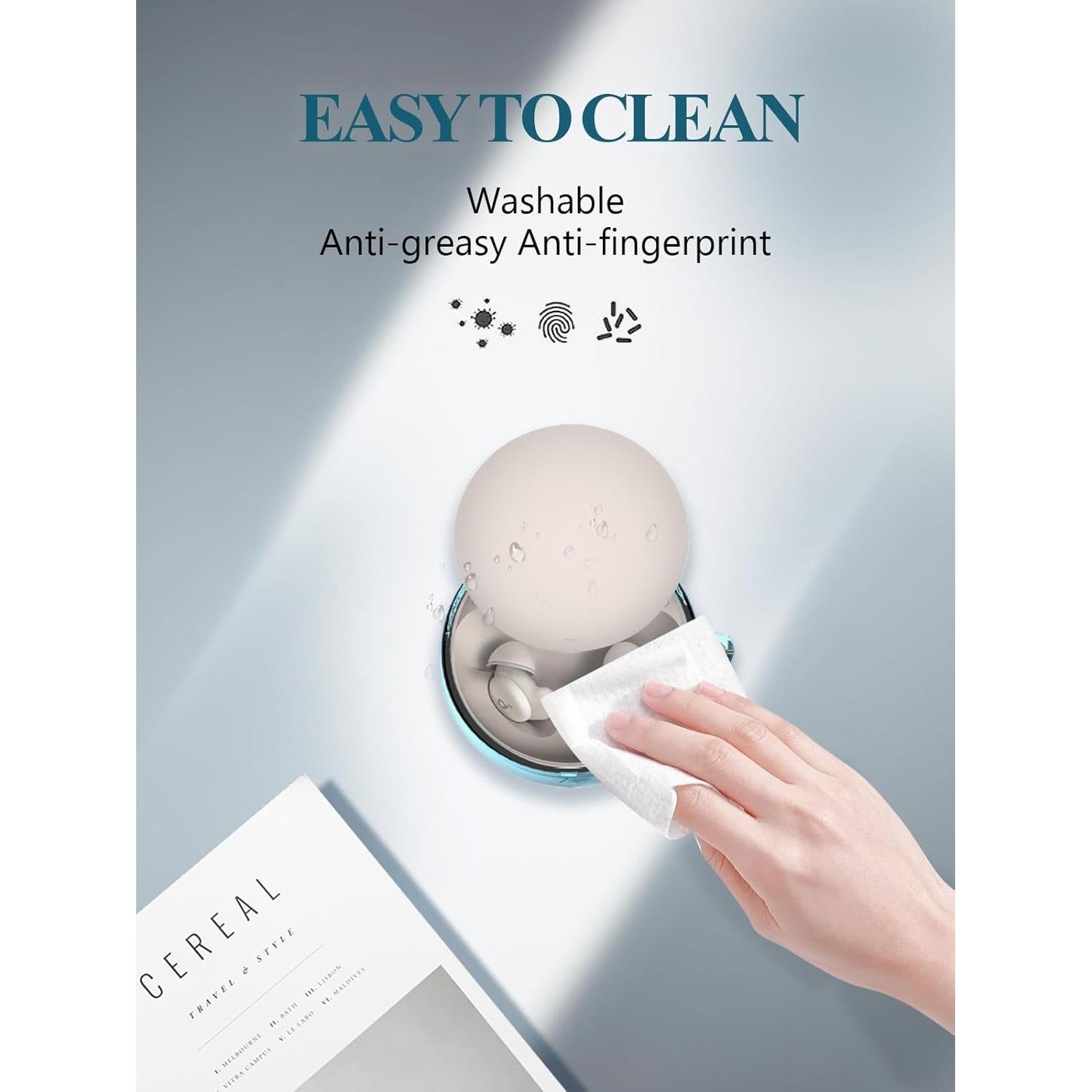 Funda Protectora TPU WUNIAK para Auriculares Anker A20 Azul