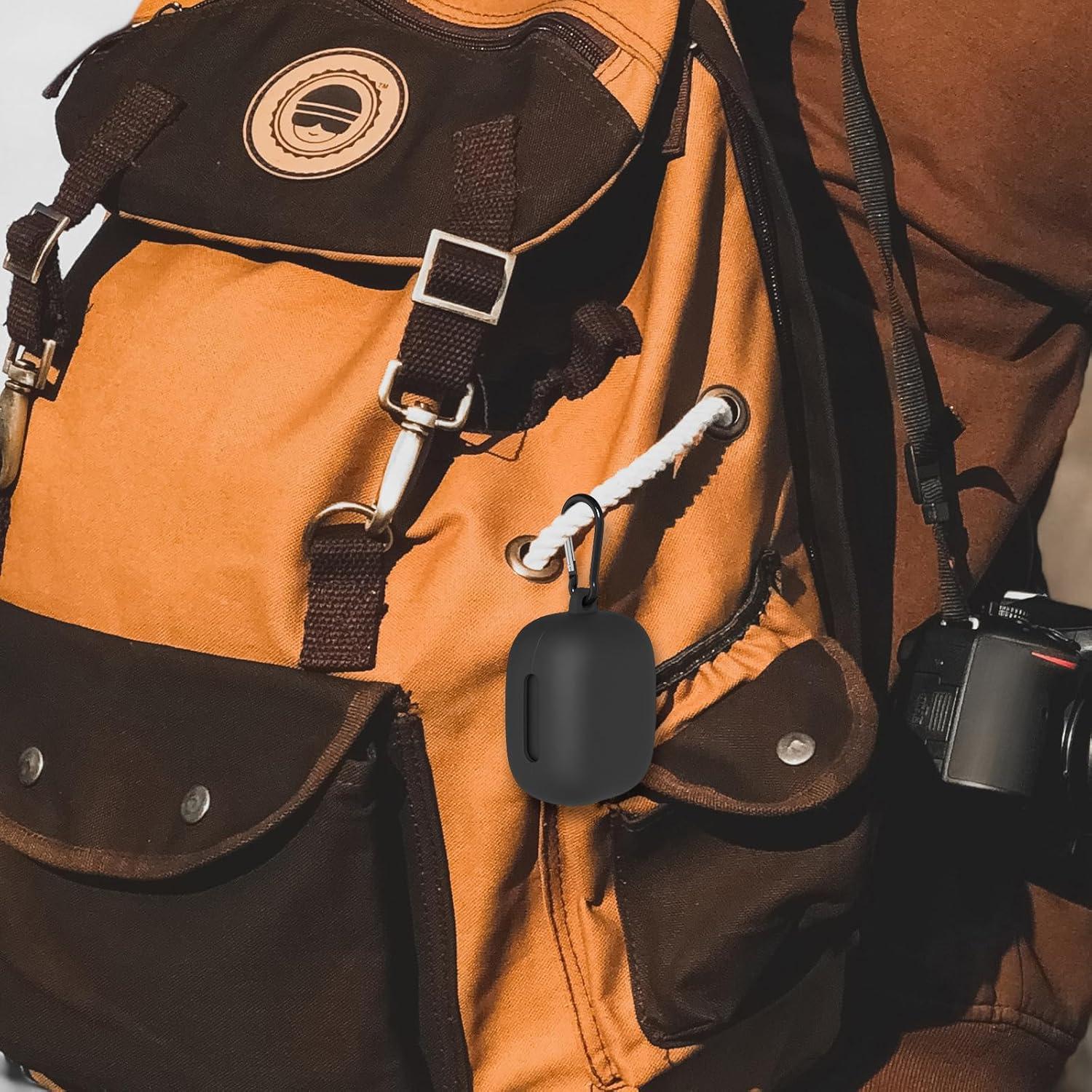 Funda de Silicona Geekria para Auriculares Anker C40i - Negro