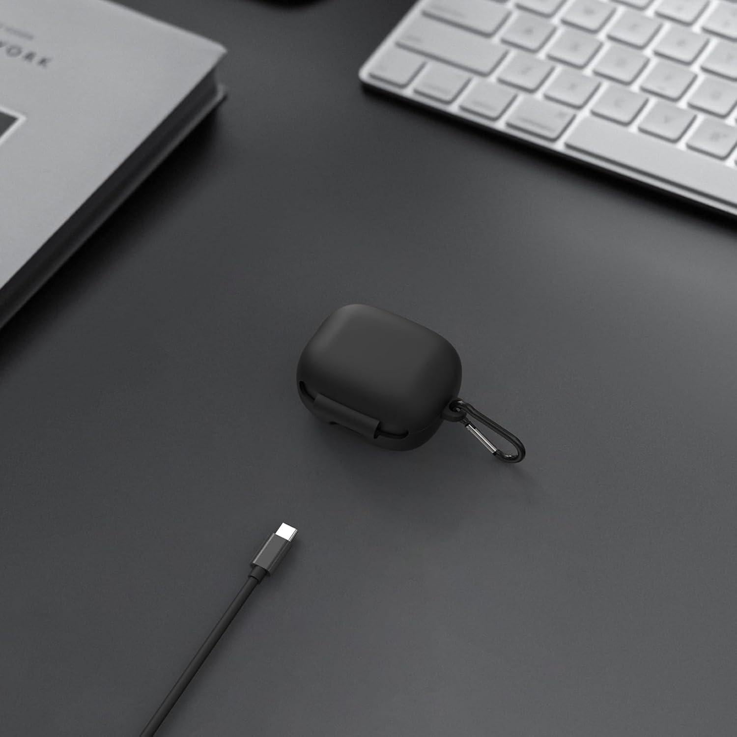 Funda de Silicona Geekria para Auriculares Anker C40i - Negro