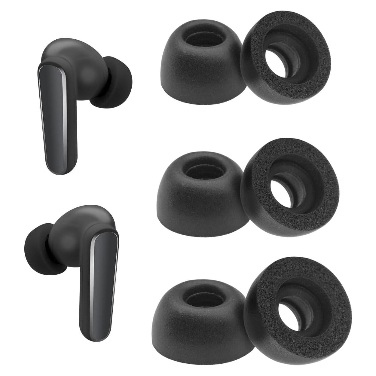Consejos de Espuma Klowcok para Auriculares Anker Soundcore S/M/L