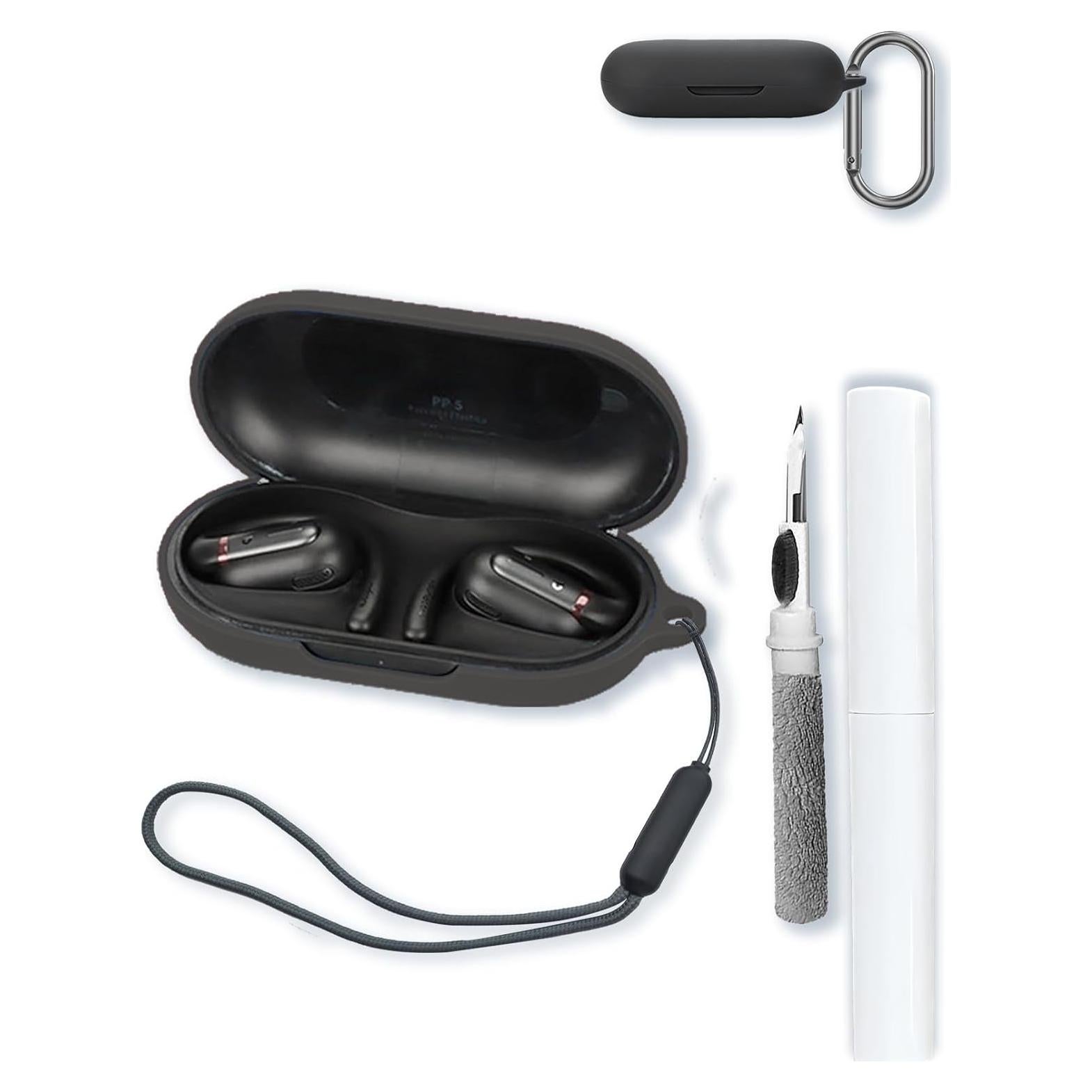 Funda de Silicona BOVUGAC para Auriculares Soundcore V30i - Negro