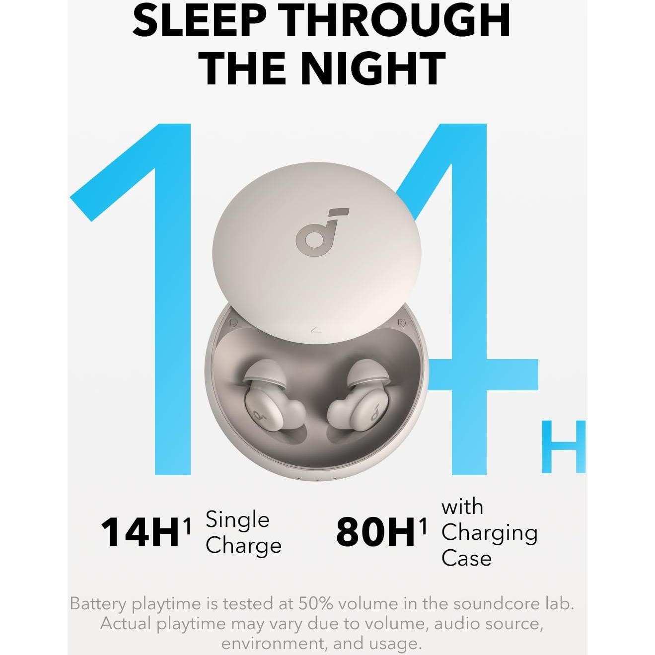 Auriculares para Dormir Anker Soundcore Sleep A20, 80H Bluetooth