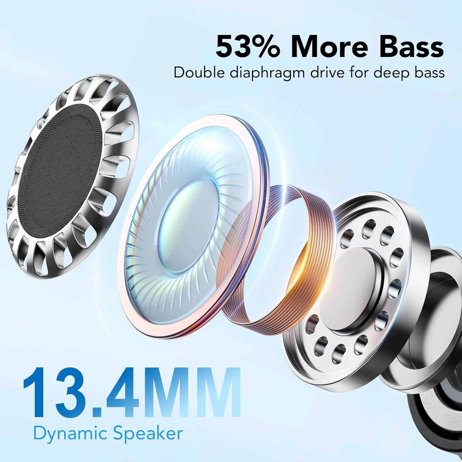 Auriculares Inalámbricos QXQ S26 Bluetooth 5.4 HiFi 40h