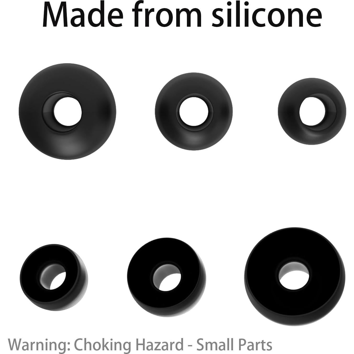 6 Pairs Puntas de Silicona para Auriculares Google Pixel Buds Pro S/M/L