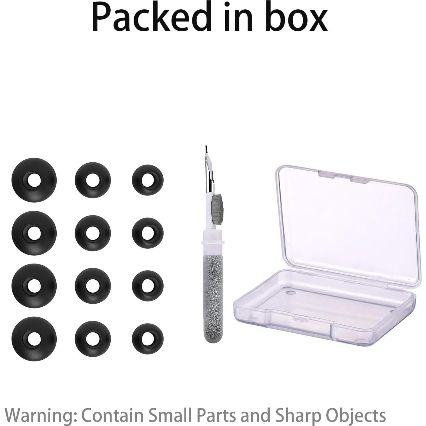 6 Pairs Puntas de Silicona para Auriculares Google Pixel Buds Pro S/M/L