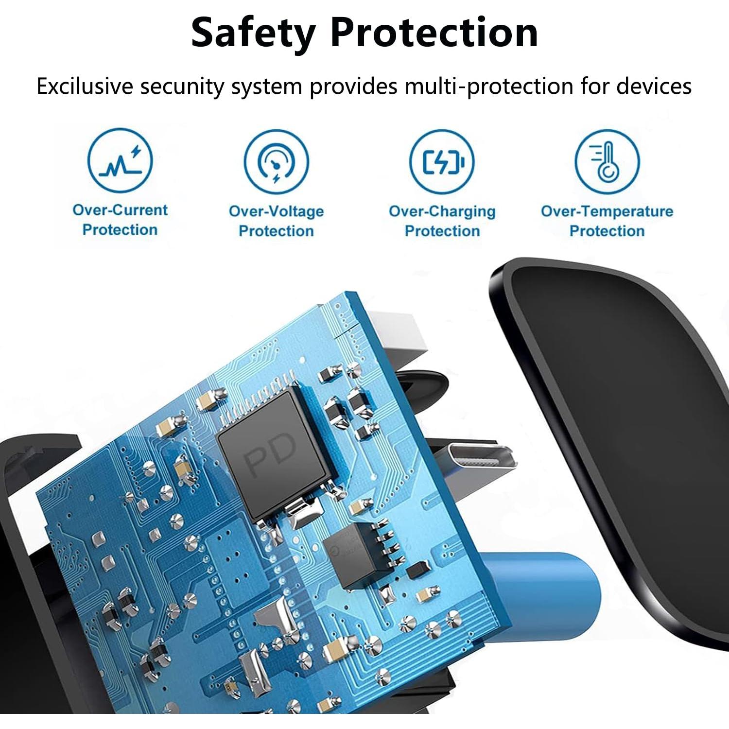 Cargador de pared USB-C 5V 2A Goffeu para Beats y JBL