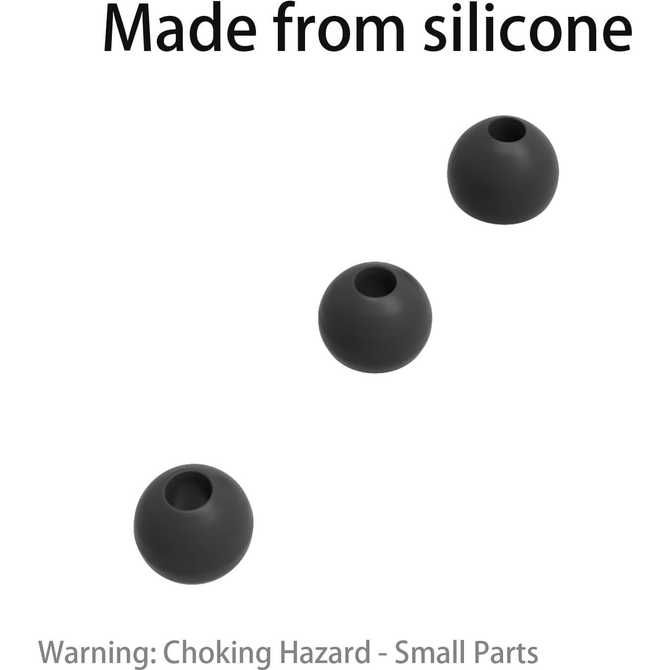 Replacement Earbud Tips Compatible with Google Pixel Buds Pro/Pro 2/Buds A-Series True Wireless Earbuds, Silicone Ear Tips, Fits in Case, S/M/L 6 Pairs, with 3-in-1 Cleaner Kit