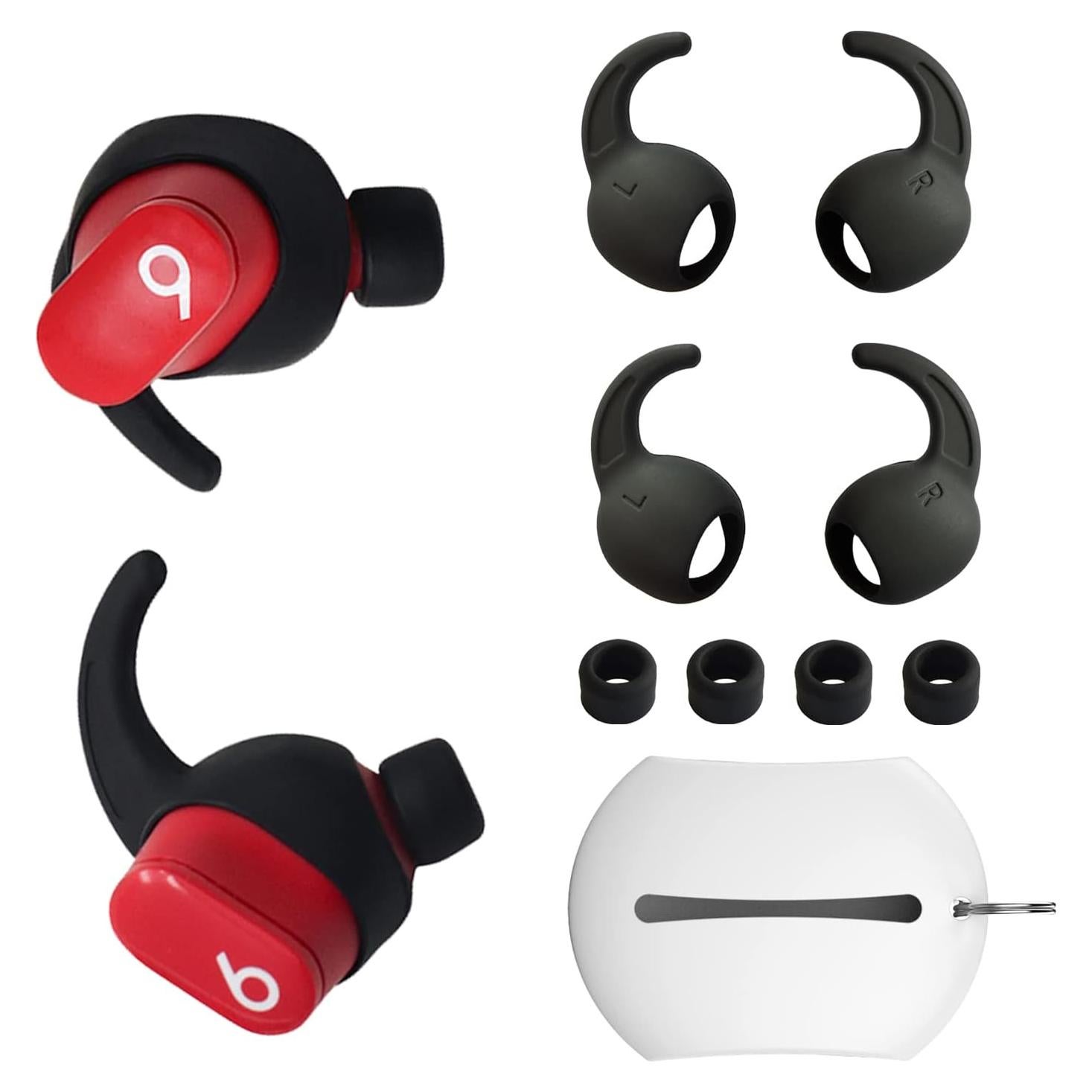 Ganchos y consejos de oído de silicona para Beats Studio Buds