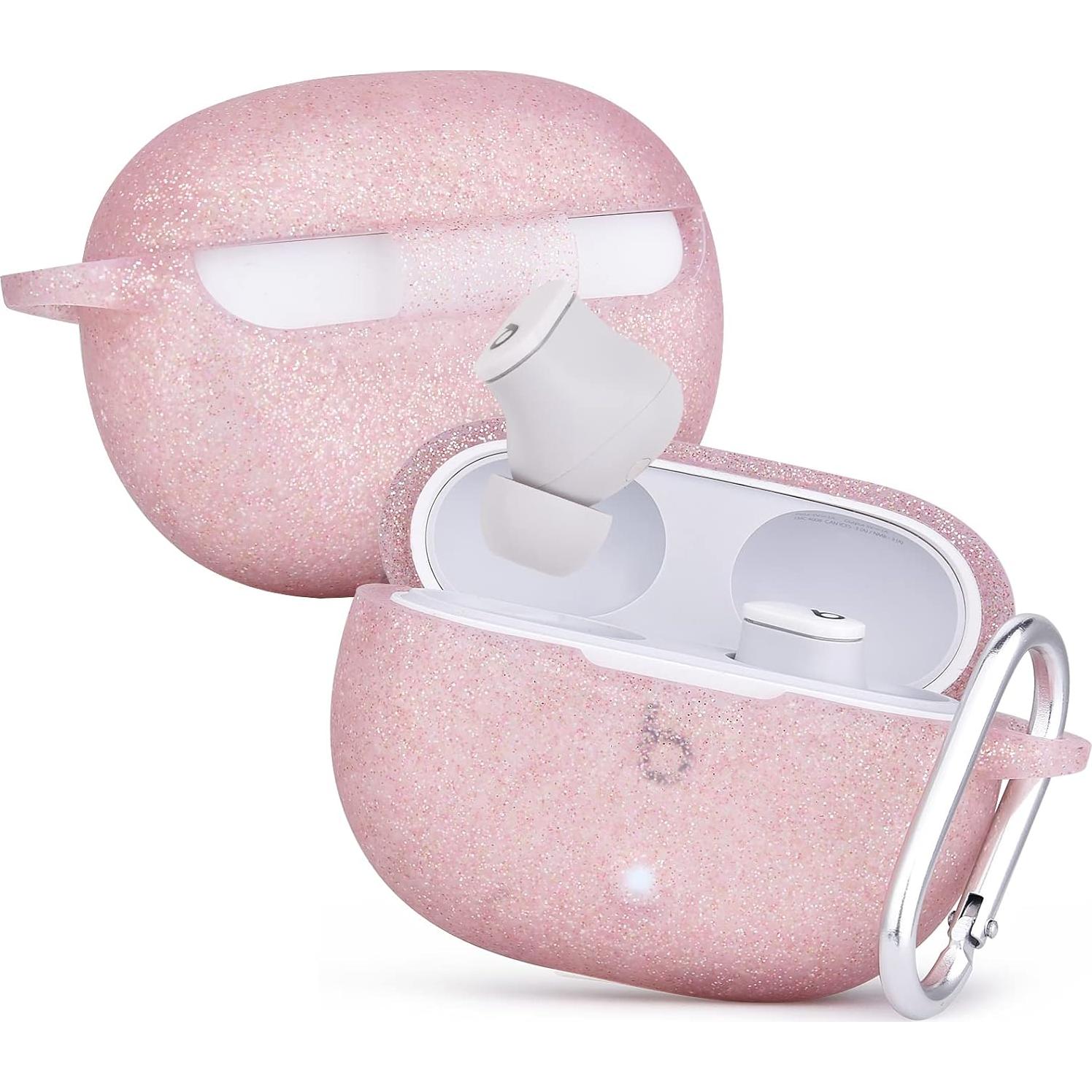 Funda de Silicona AIRSPO para Beats Studio Buds 2021 - Oro Rosa