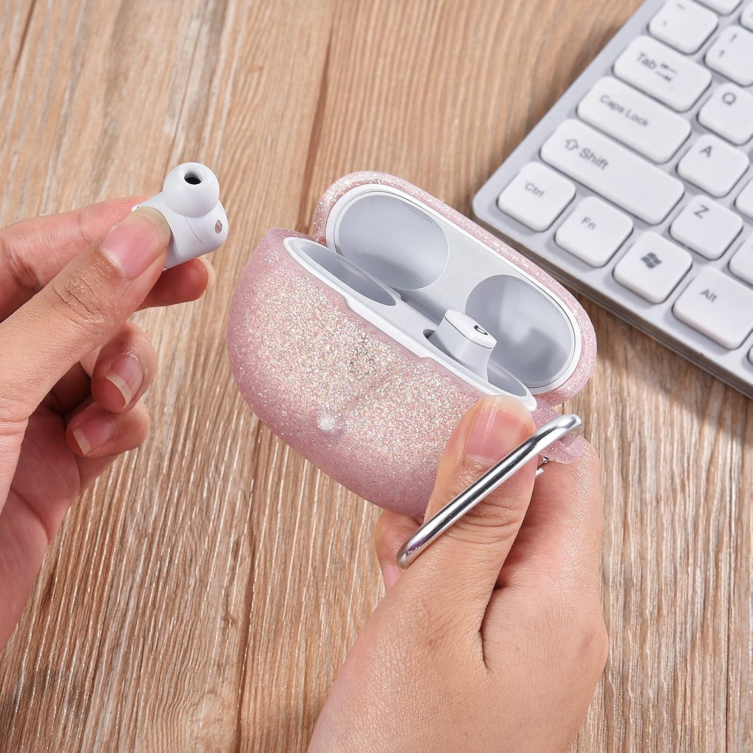 Funda de Silicona AIRSPO para Beats Studio Buds 2021 - Oro Rosa