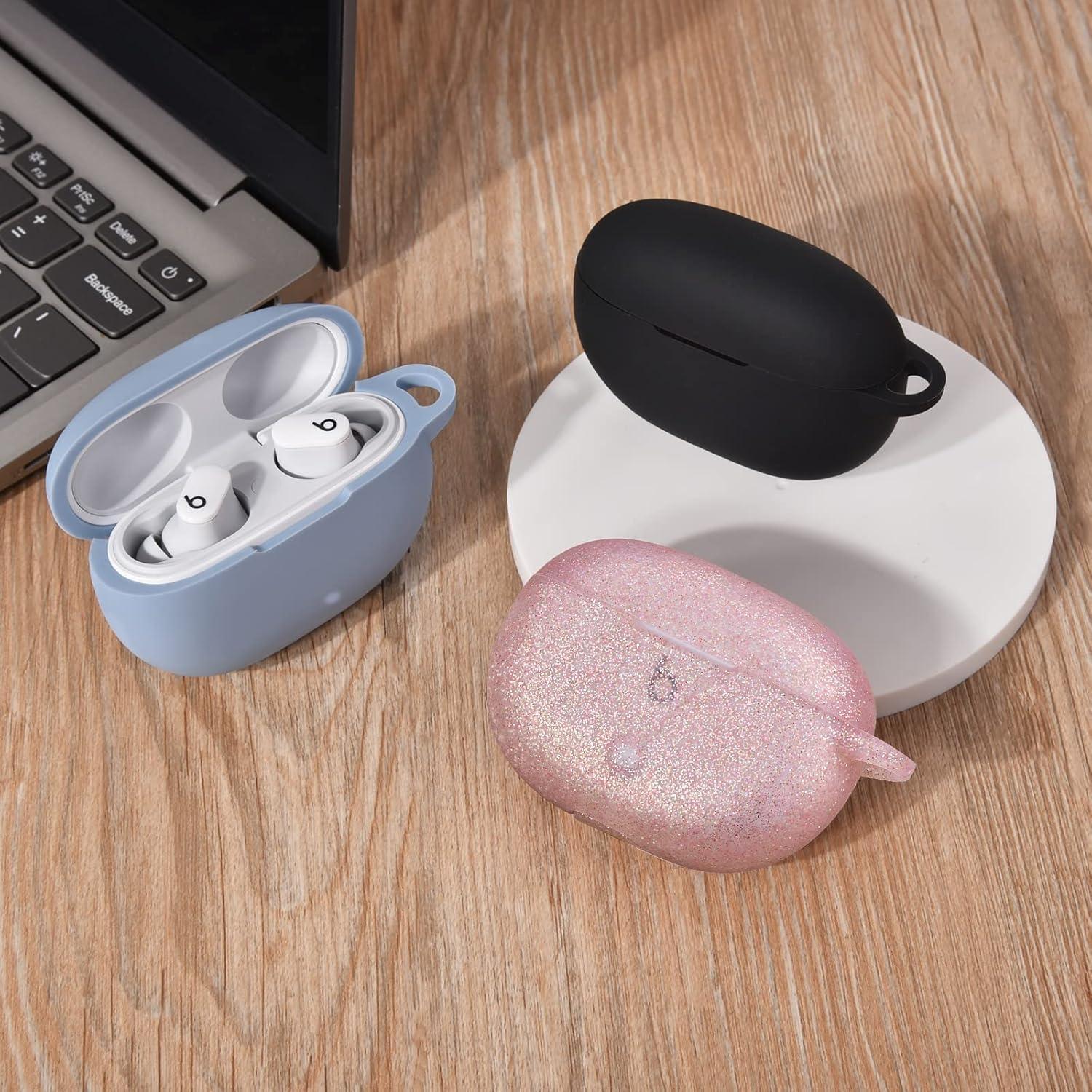 Funda de Silicona AIRSPO para Beats Studio Buds 2021 - Oro Rosa