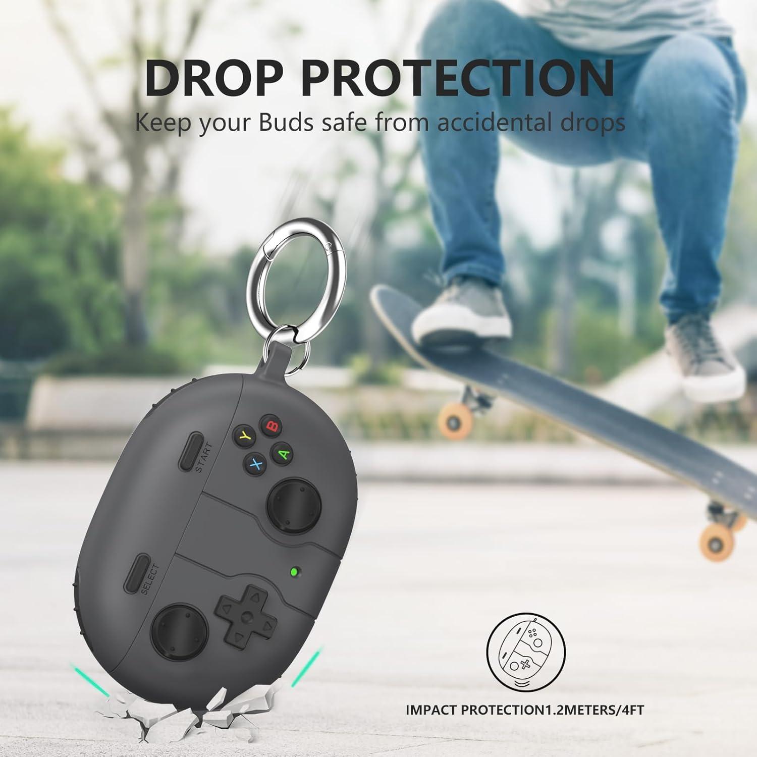 Funda de Silicona para Beats Studio Buds Plus - Gris Oscuro