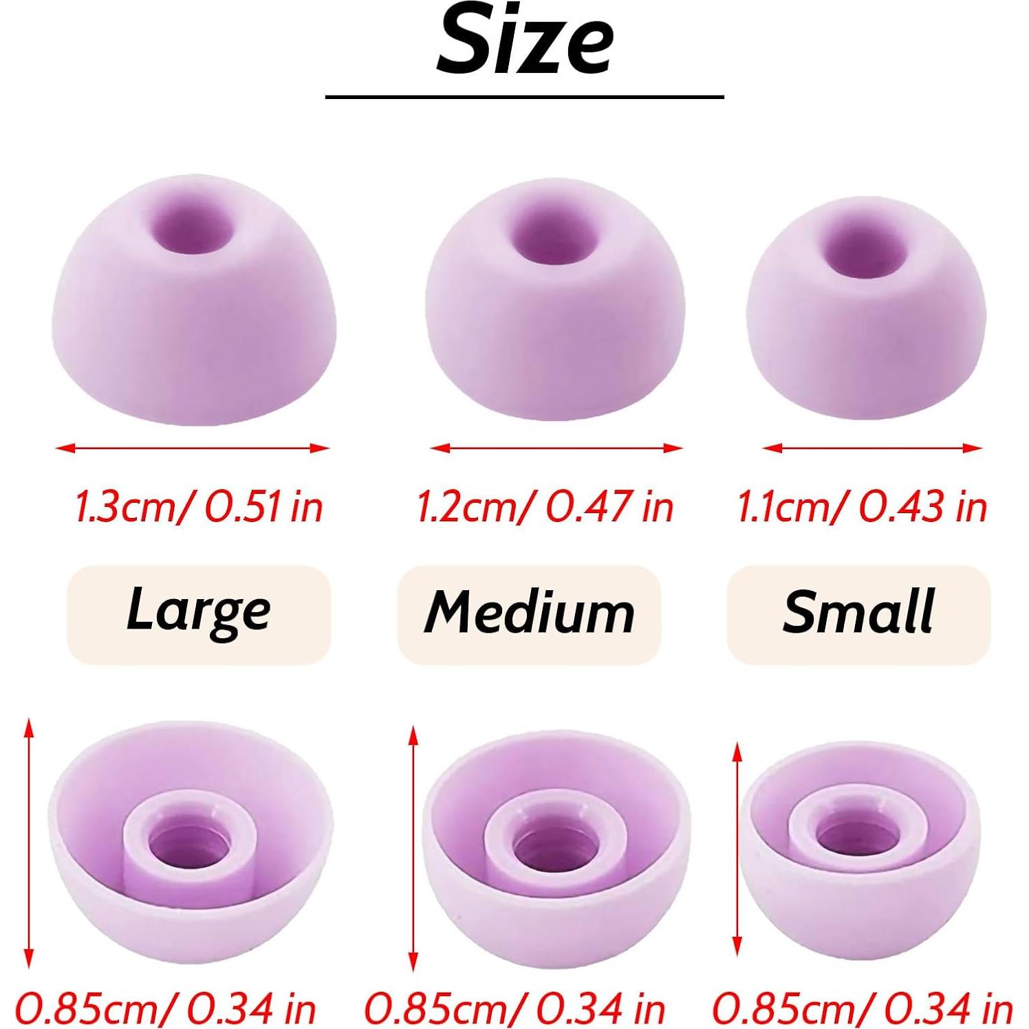 Consejos de Silicona para Auriculares Beats Fit Pro S/M/L 6 Pares