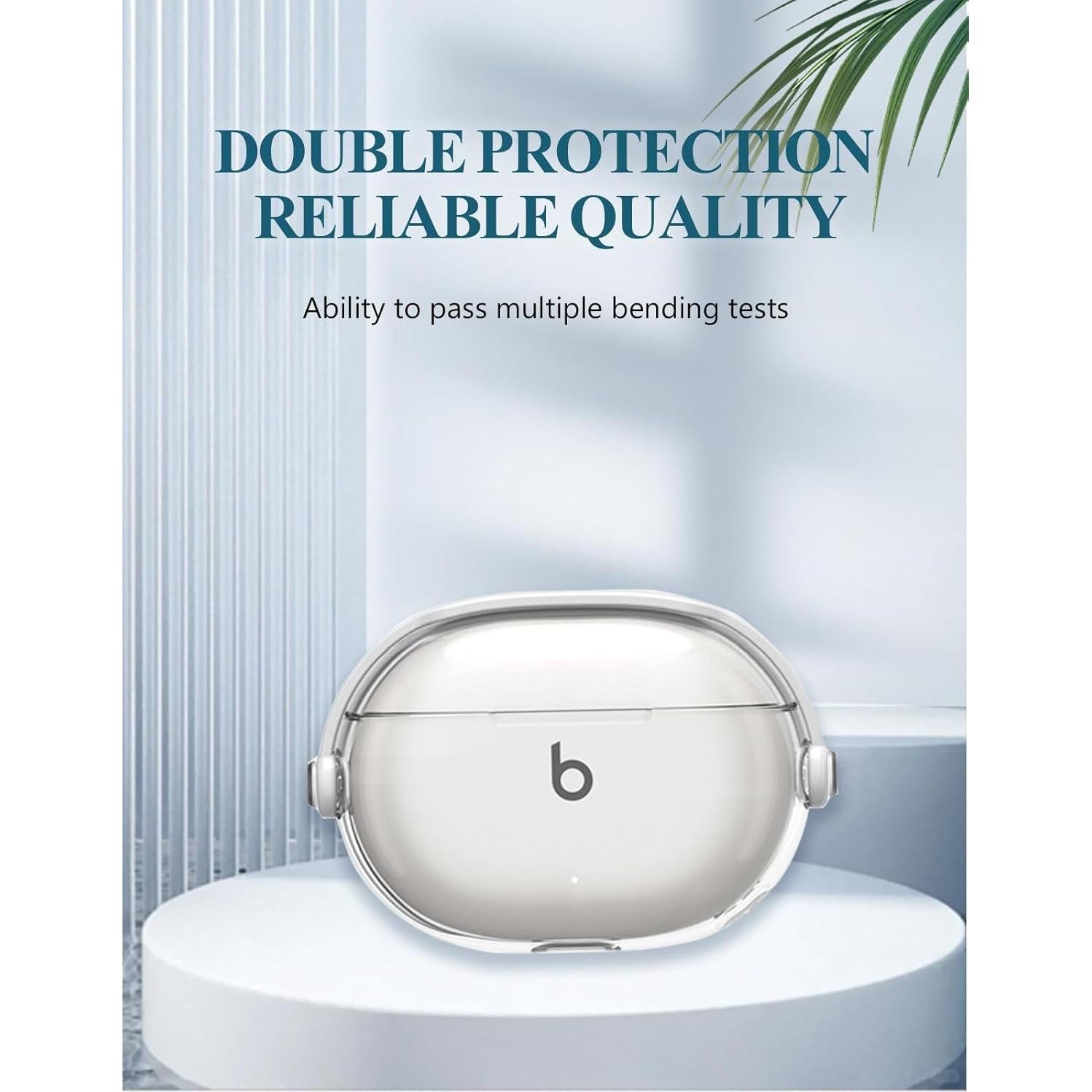 Funda Protectora TPU Transparente para Beats Studio Buds +