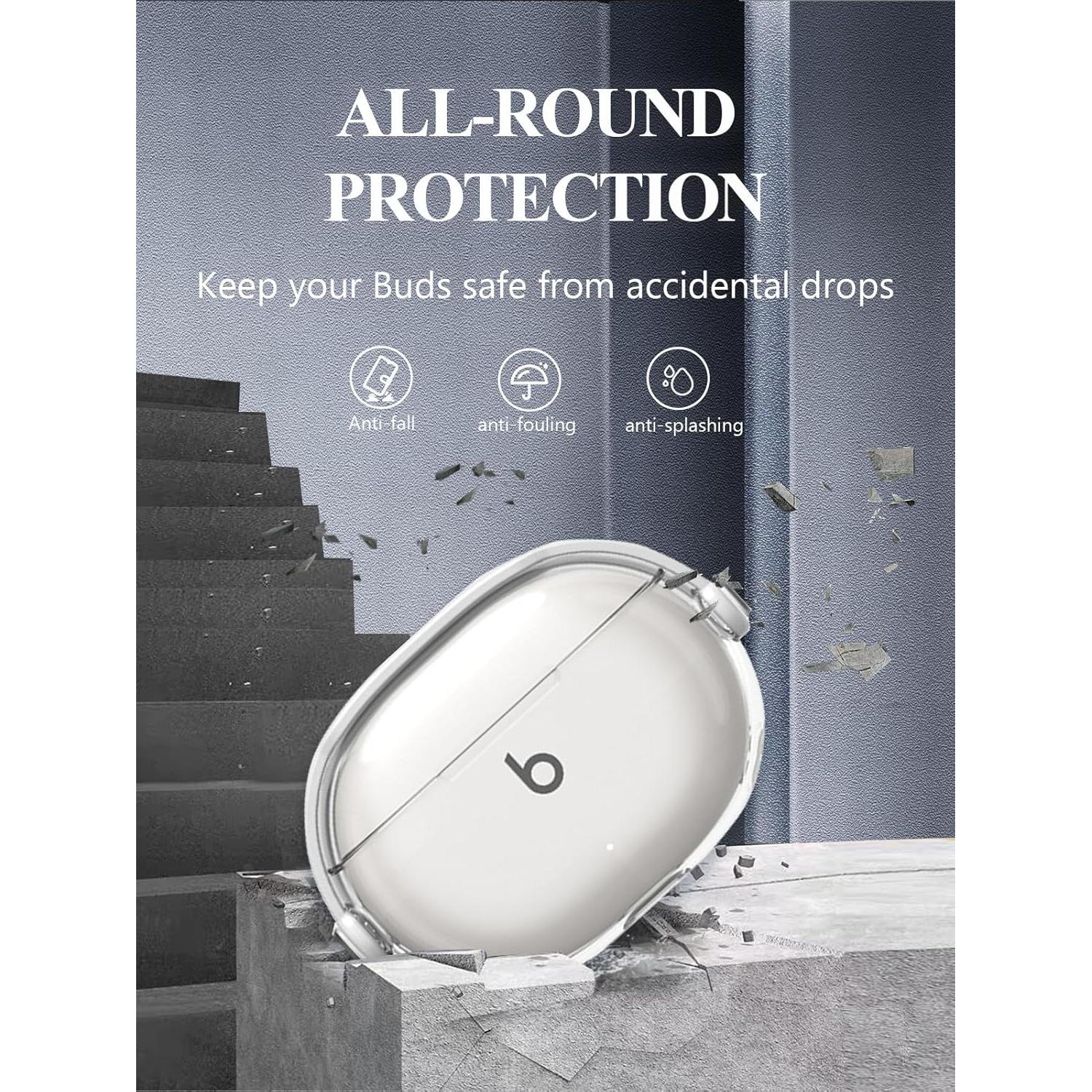 Funda Protectora TPU Transparente para Beats Studio Buds +