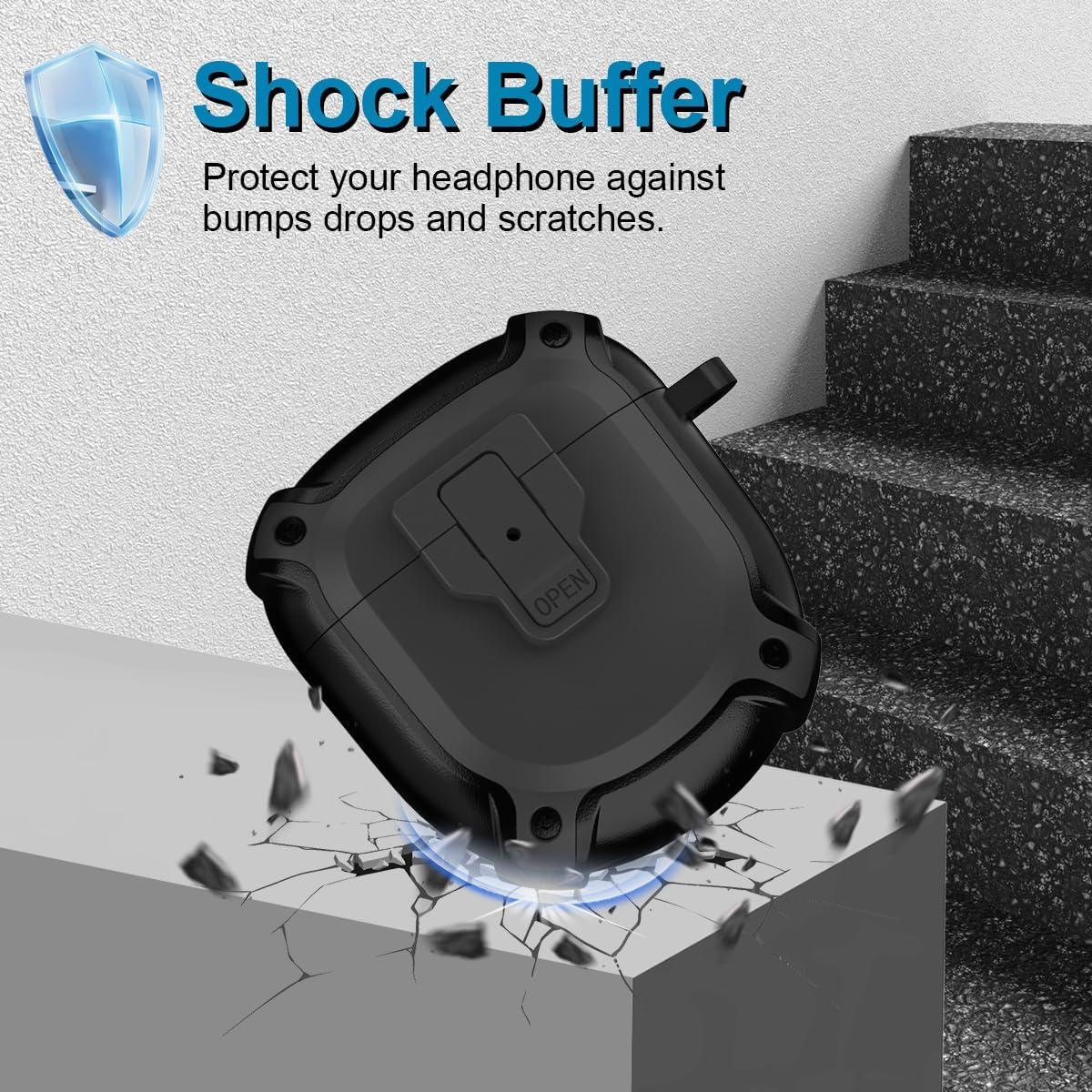 Funda AIBEAMER para Bose QuietComfort Earbuds II - Negro