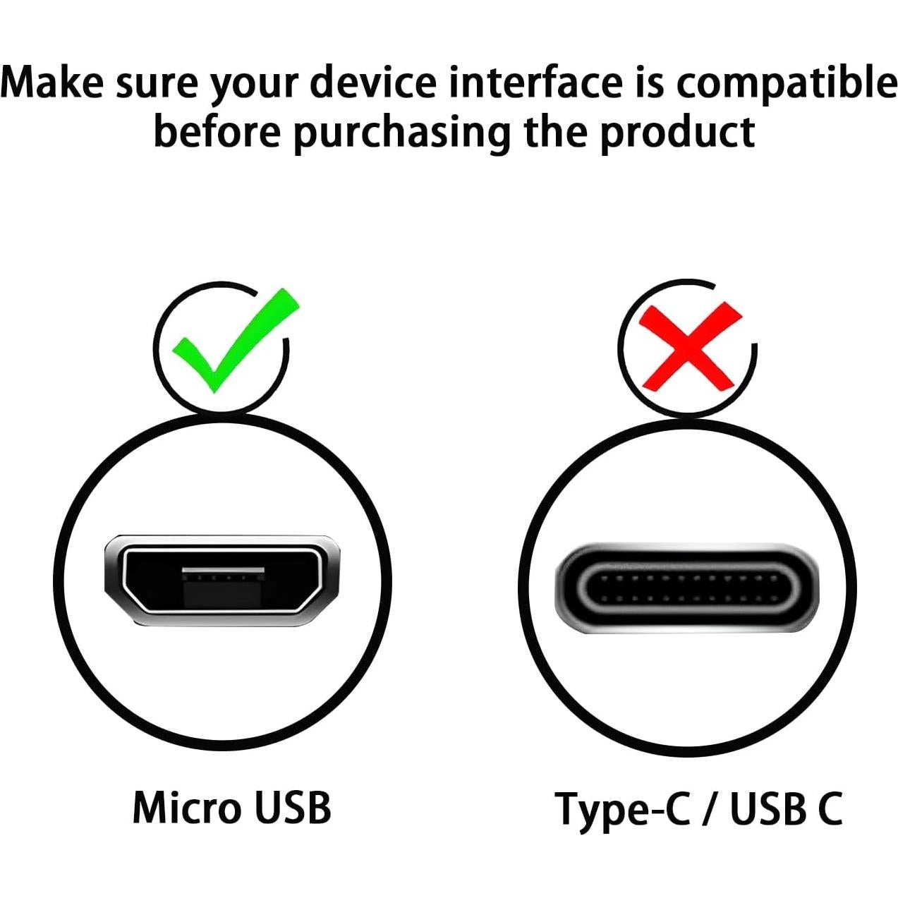 Cargador de Pared Micro USB 5V 1A para Bose SoundLink