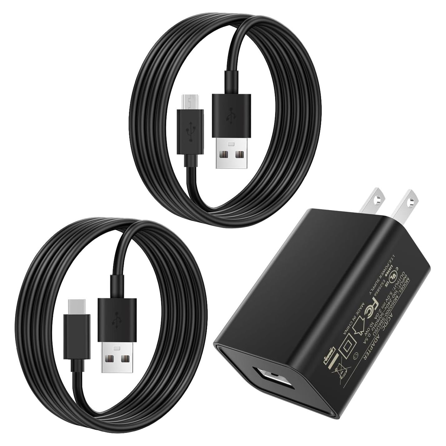 Cable de carga USB C y Micro para altavoces Bose y Sony
