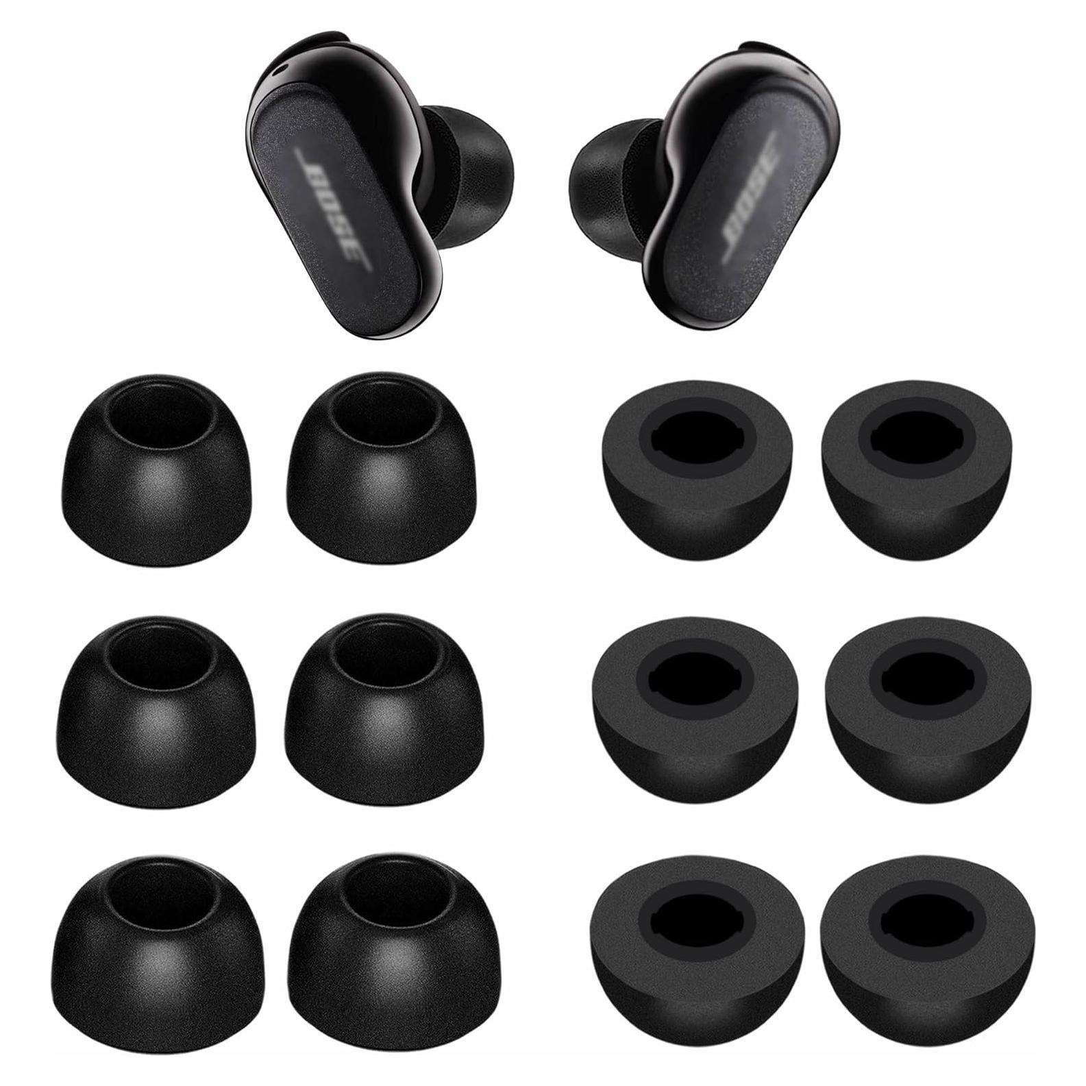 Consejos de Espuma de Memoria IiEXCEL para Bose QuietComfort II S/M/L