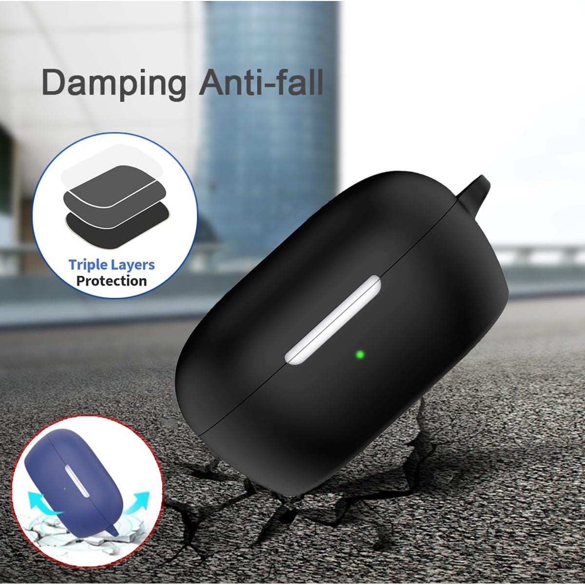 Funda de Silicona para Auriculares Bose QuietComfort 2024 - Negro