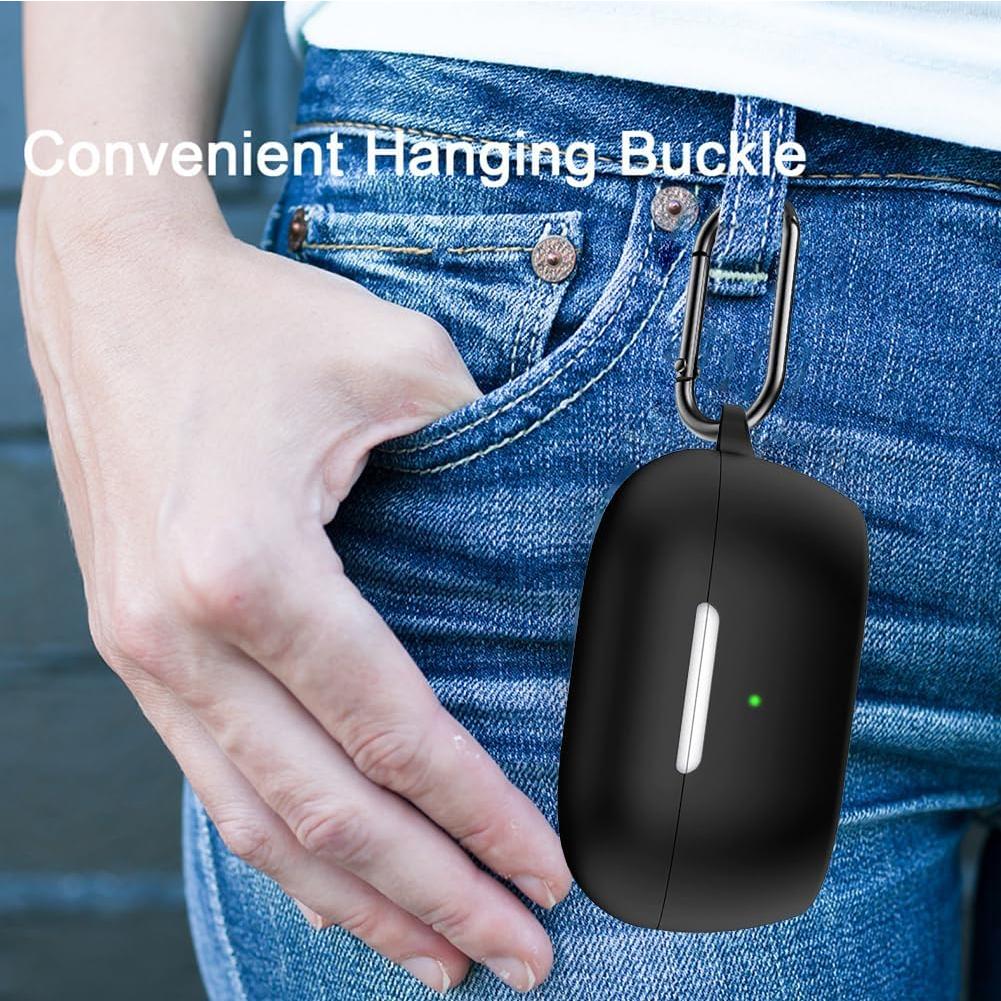 Funda de Silicona para Auriculares Bose QuietComfort 2024 - Negro