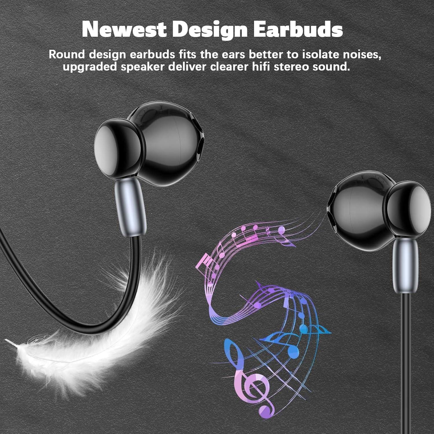 Auriculares In-Ear USB C TOPAUX con Cancelación de Ruido