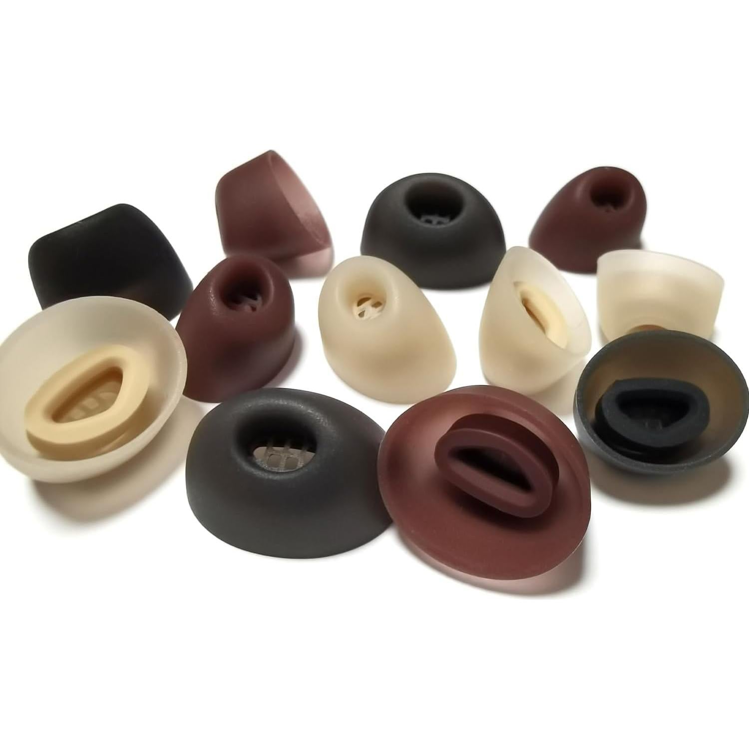 Puntas de Repuesto Silicona Jabra Elite 10 - 4 Pares Negro