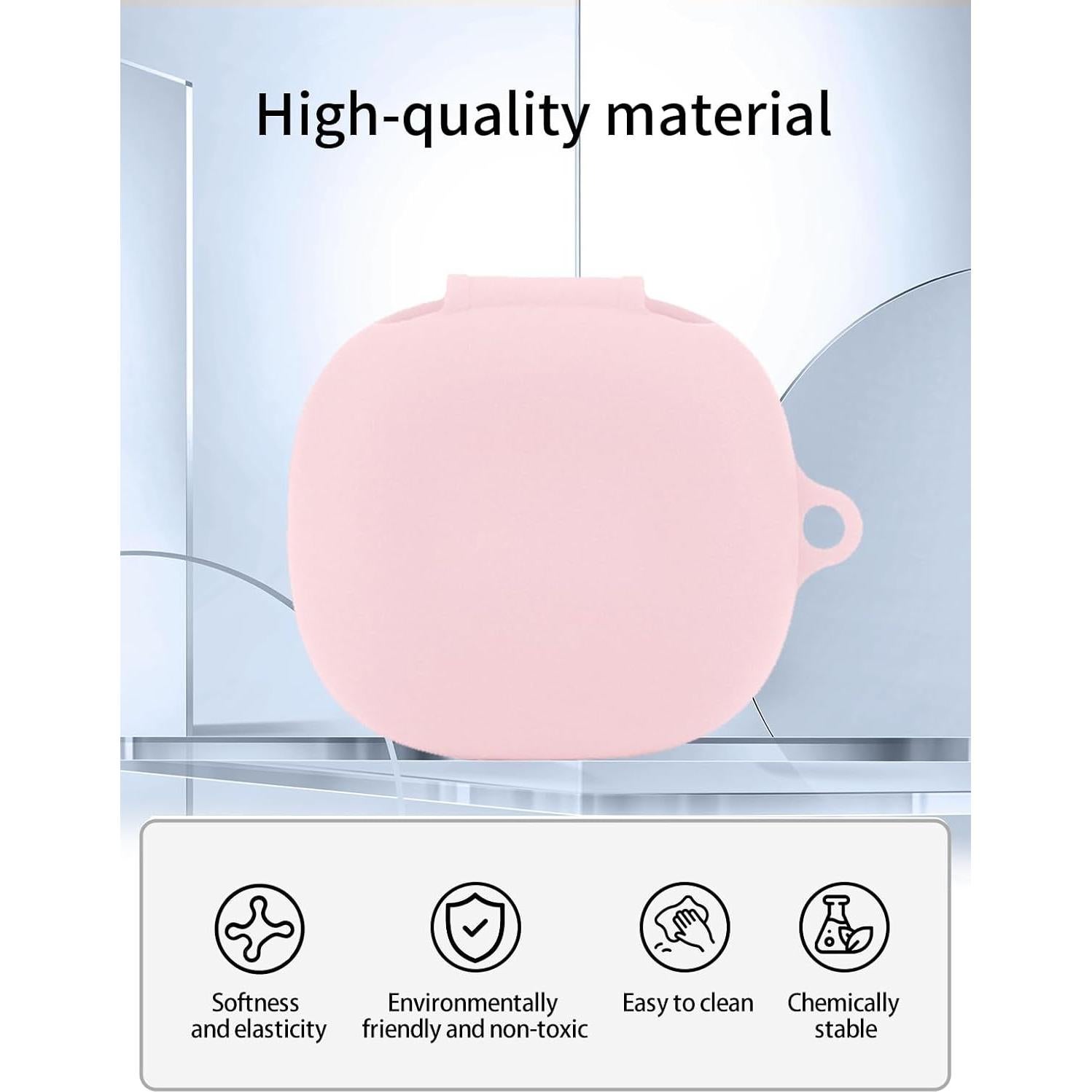 Funda de Silicona Rosa para Auriculares Inalámbricos Anker P20i