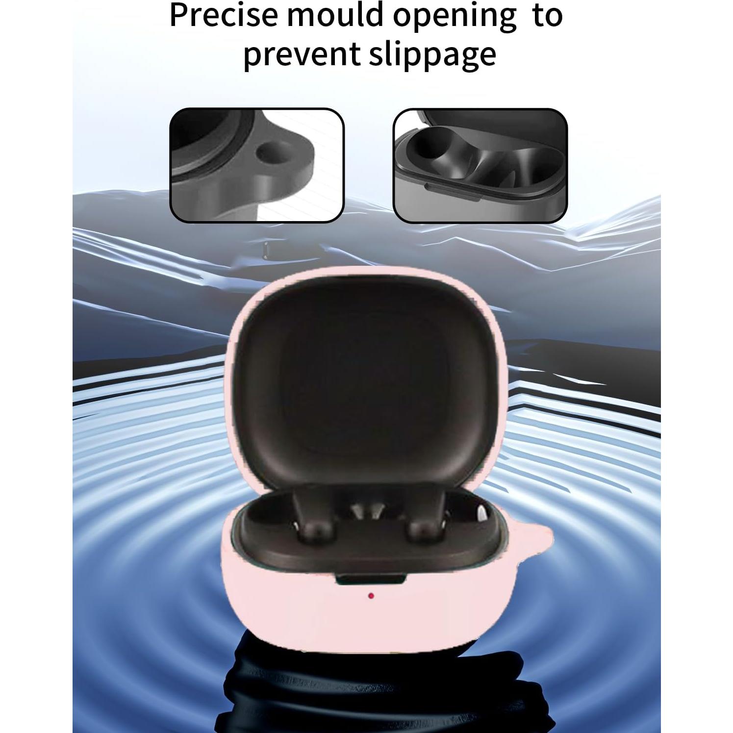 Funda de Silicona Rosa para Auriculares Inalámbricos Anker P20i