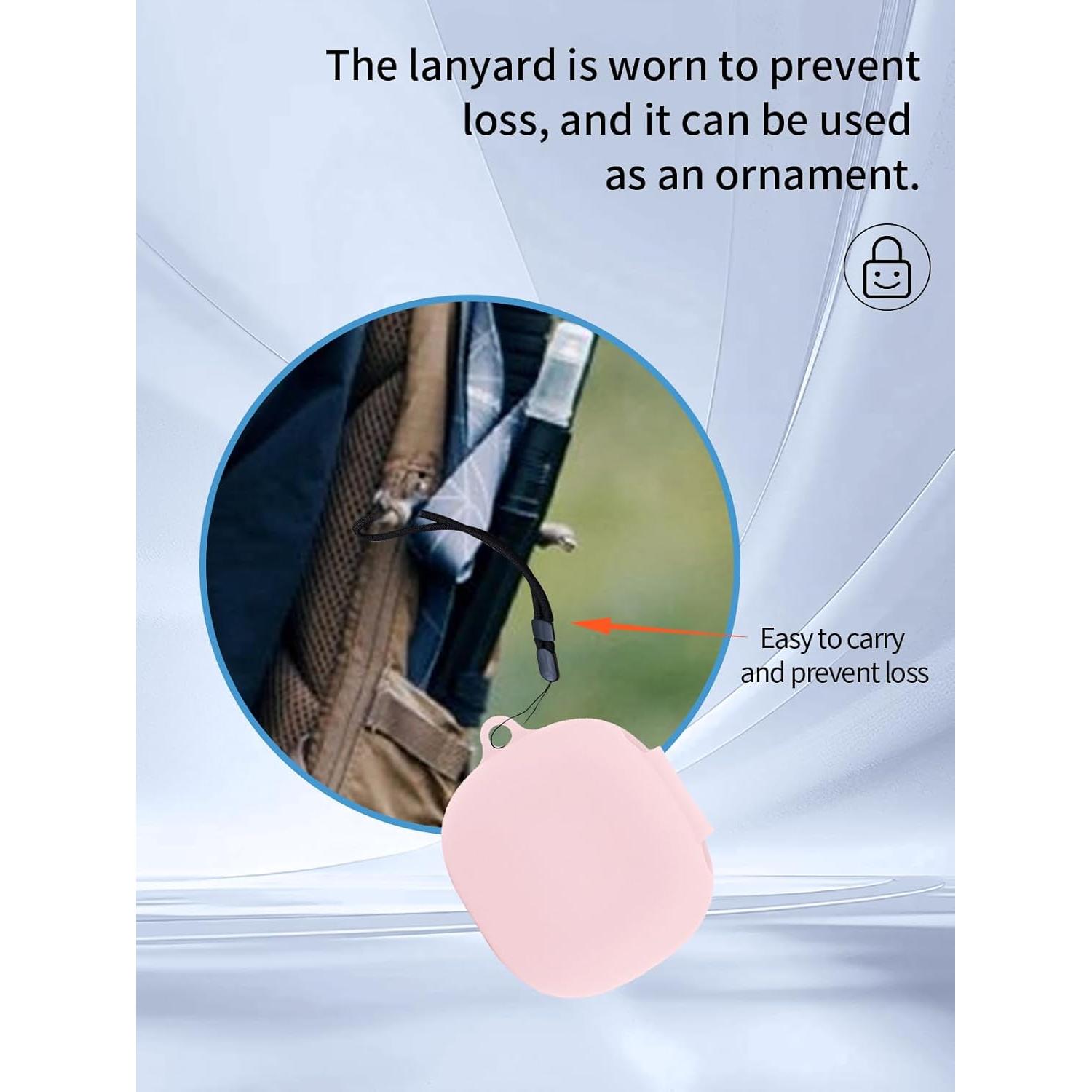 Funda de Silicona Rosa para Auriculares Inalámbricos Anker P20i