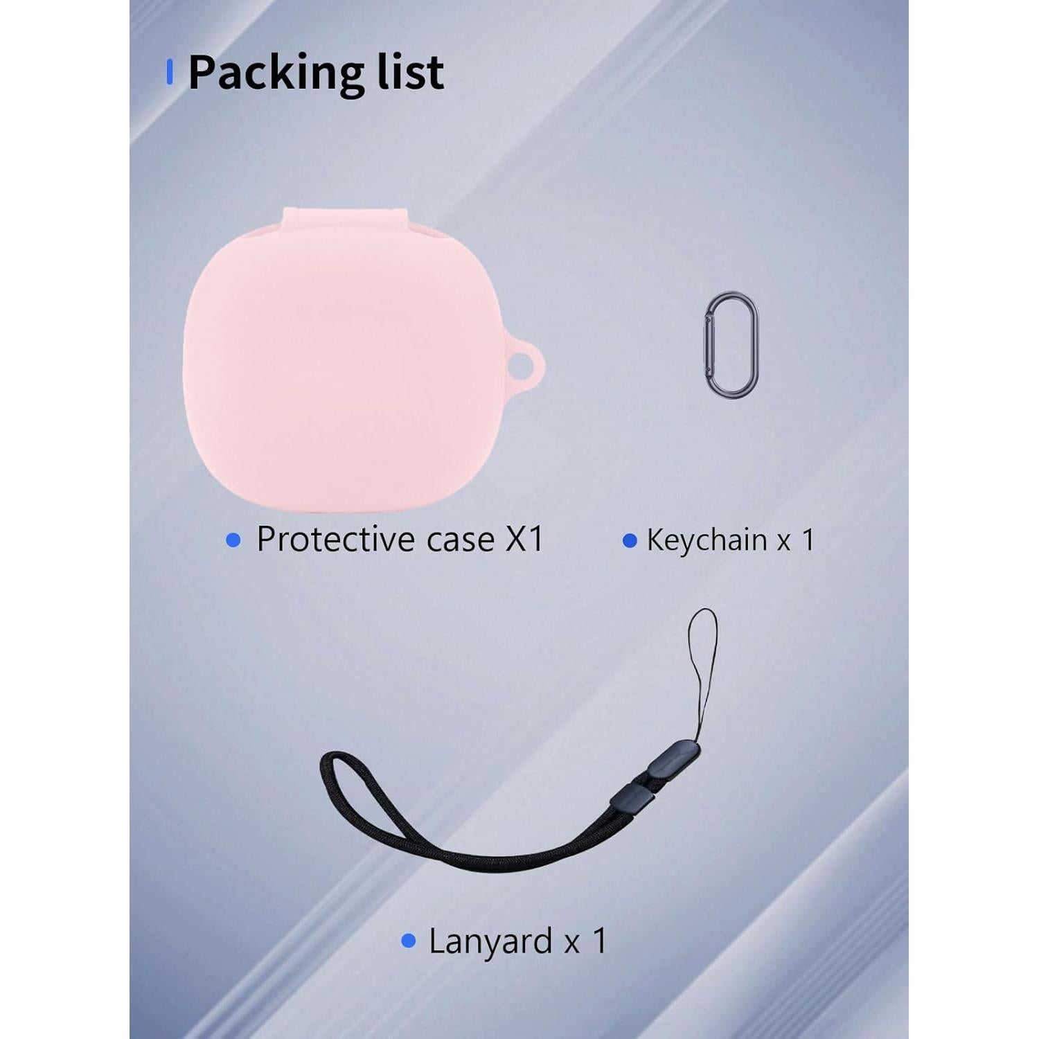 Funda de Silicona Rosa para Auriculares Inalámbricos Anker P20i