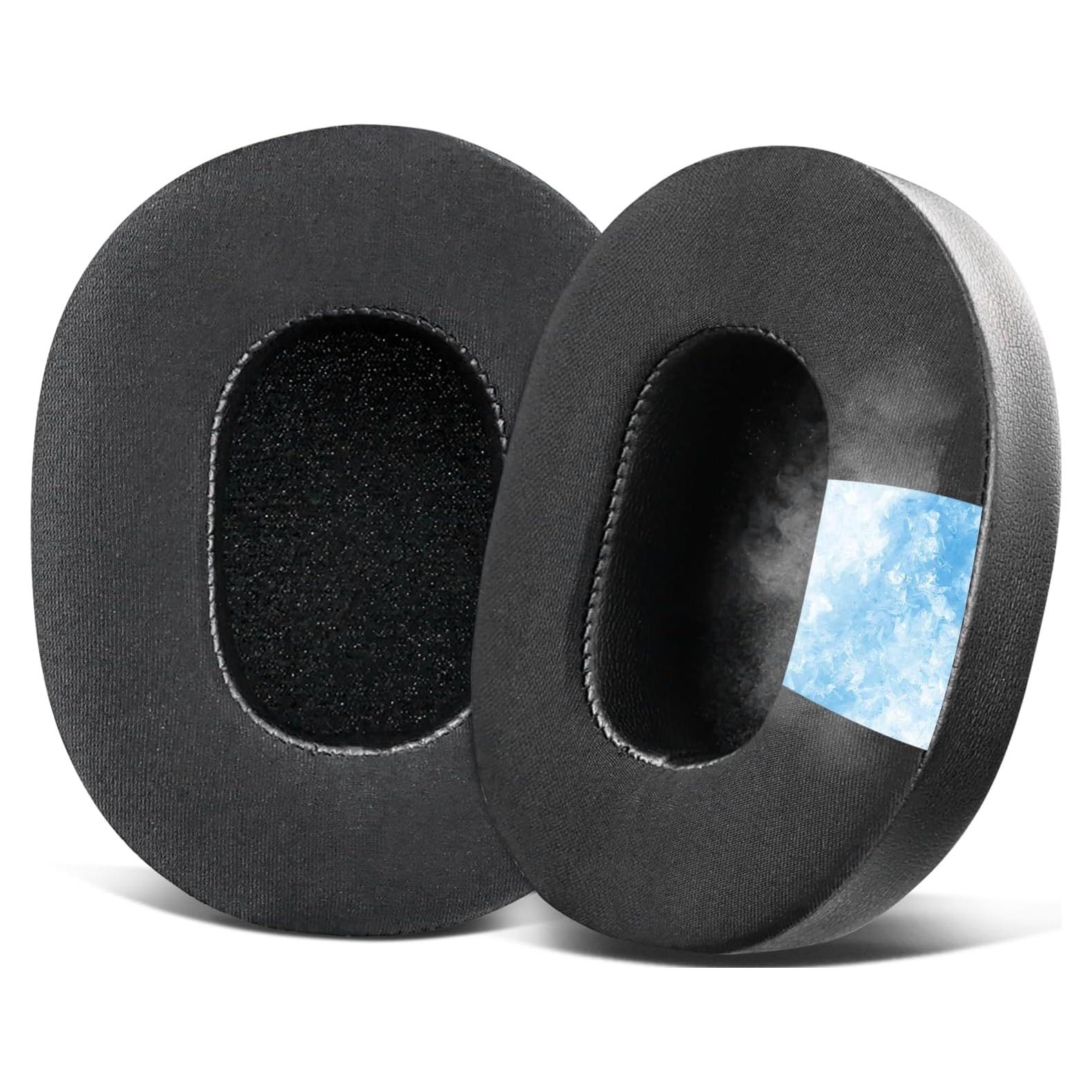 Almohadillas de Gel Refrigerante SOULWIT para Auriculares Skullcandy Hesh 3/ANC/Evo - Negro