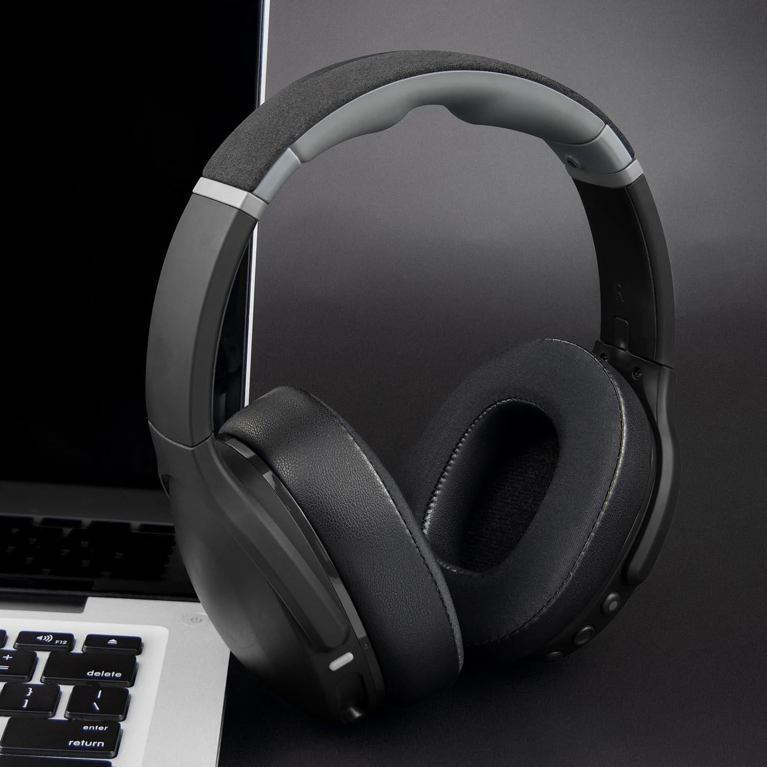 Almohadillas de Gel Refrigerante SOULWIT para Auriculares Skullcandy Hesh 3/ANC/Evo - Negro