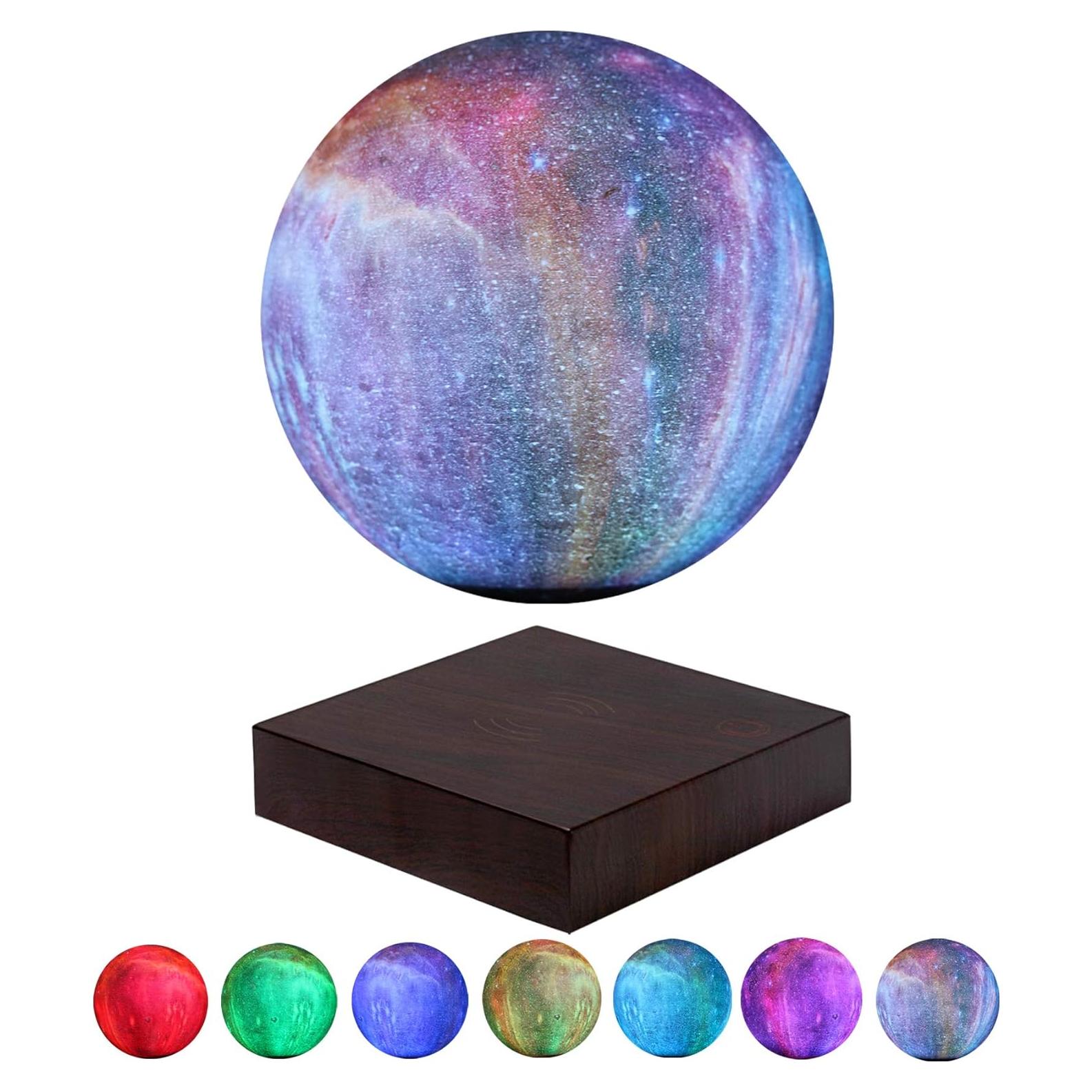 Lámpara de Luna Flotante VGAzer 7 Colores LED Decorativa