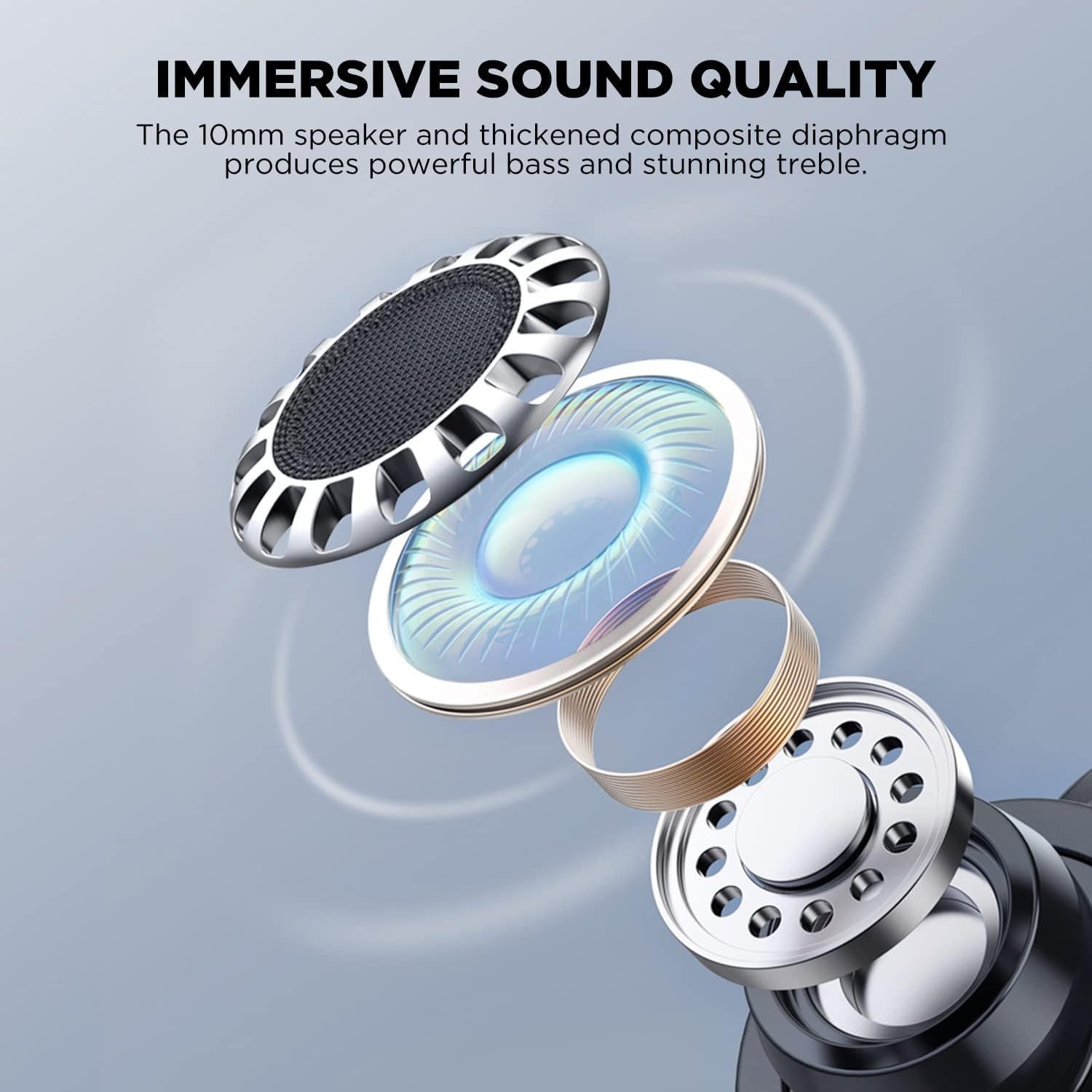 Auriculares Bluetooth Inalámbricos HTC TWS9 5.3 Carga Inalámbrica