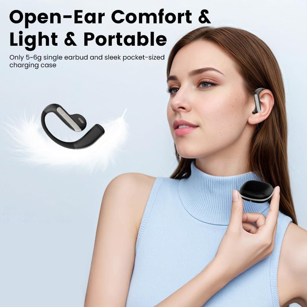Auriculares Inalámbricos Bluetooth Faifxo YJ55 con Ganchos
